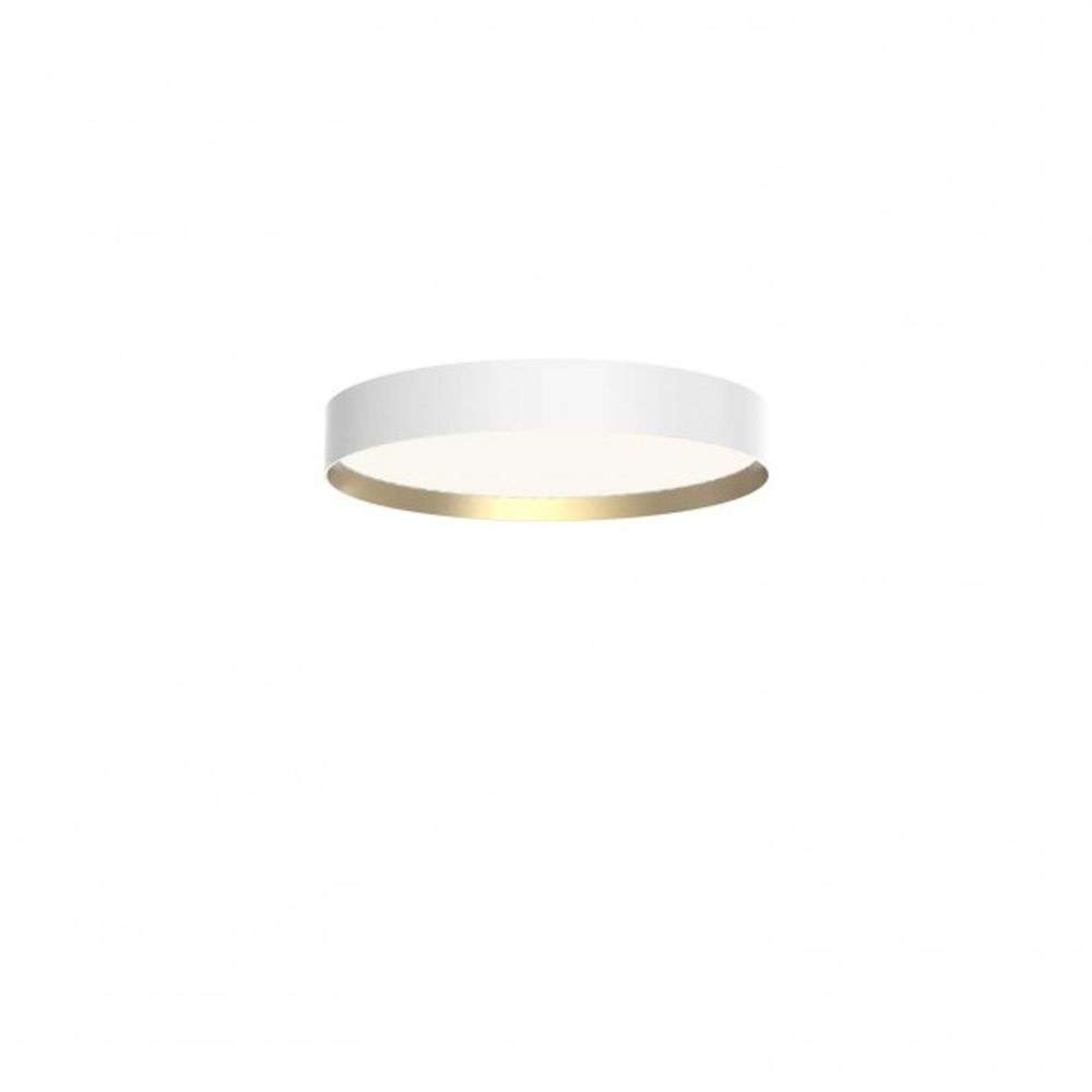 Lucia 35 Ceiling Lamp White/Gold - Loom Design