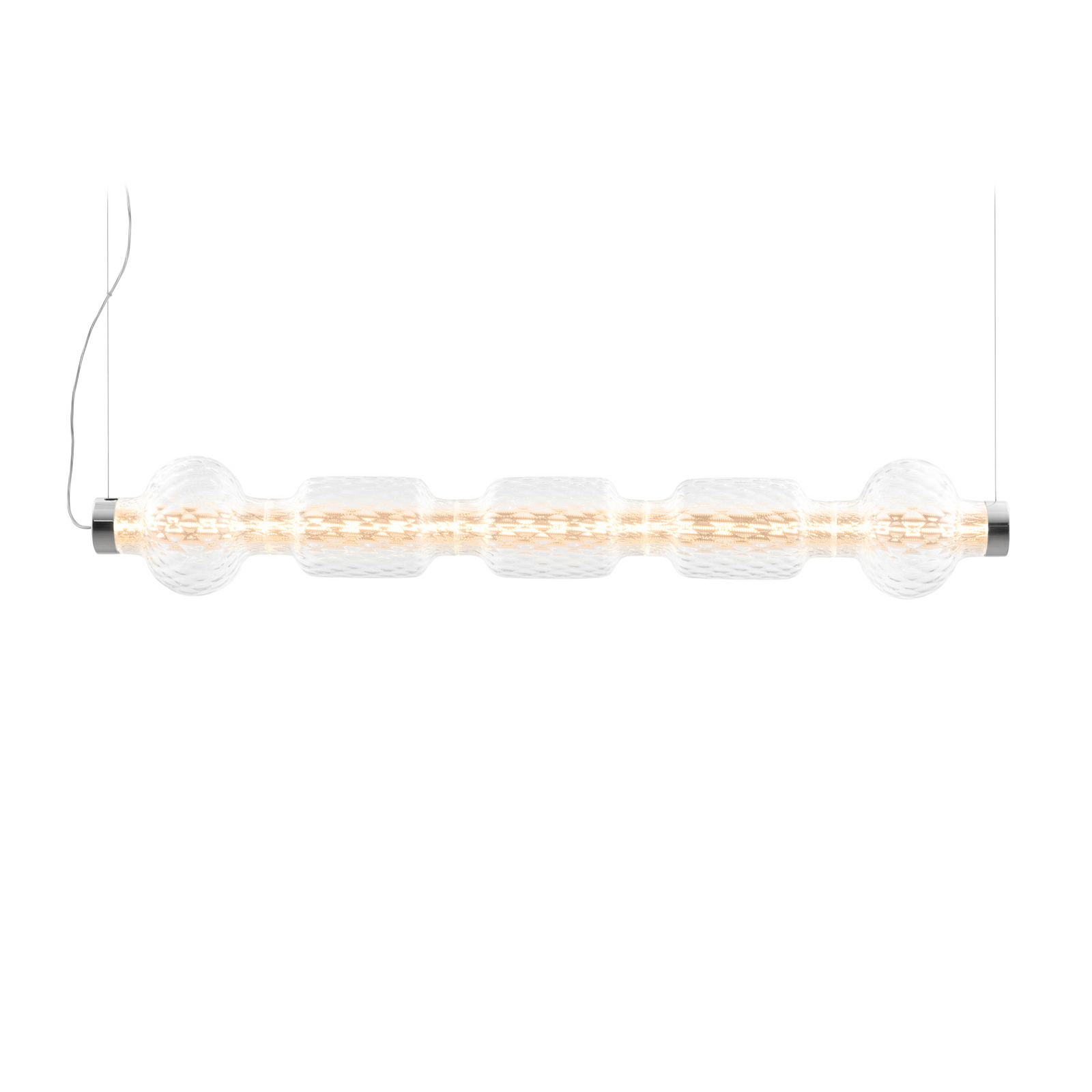 Alambicco vízszintes LED lógó lámpa, 123 cm, 2 700 K – Artemide Alambicco vízszintes LED lógó lámpa, 123 cm, 2 700 K – Artemide