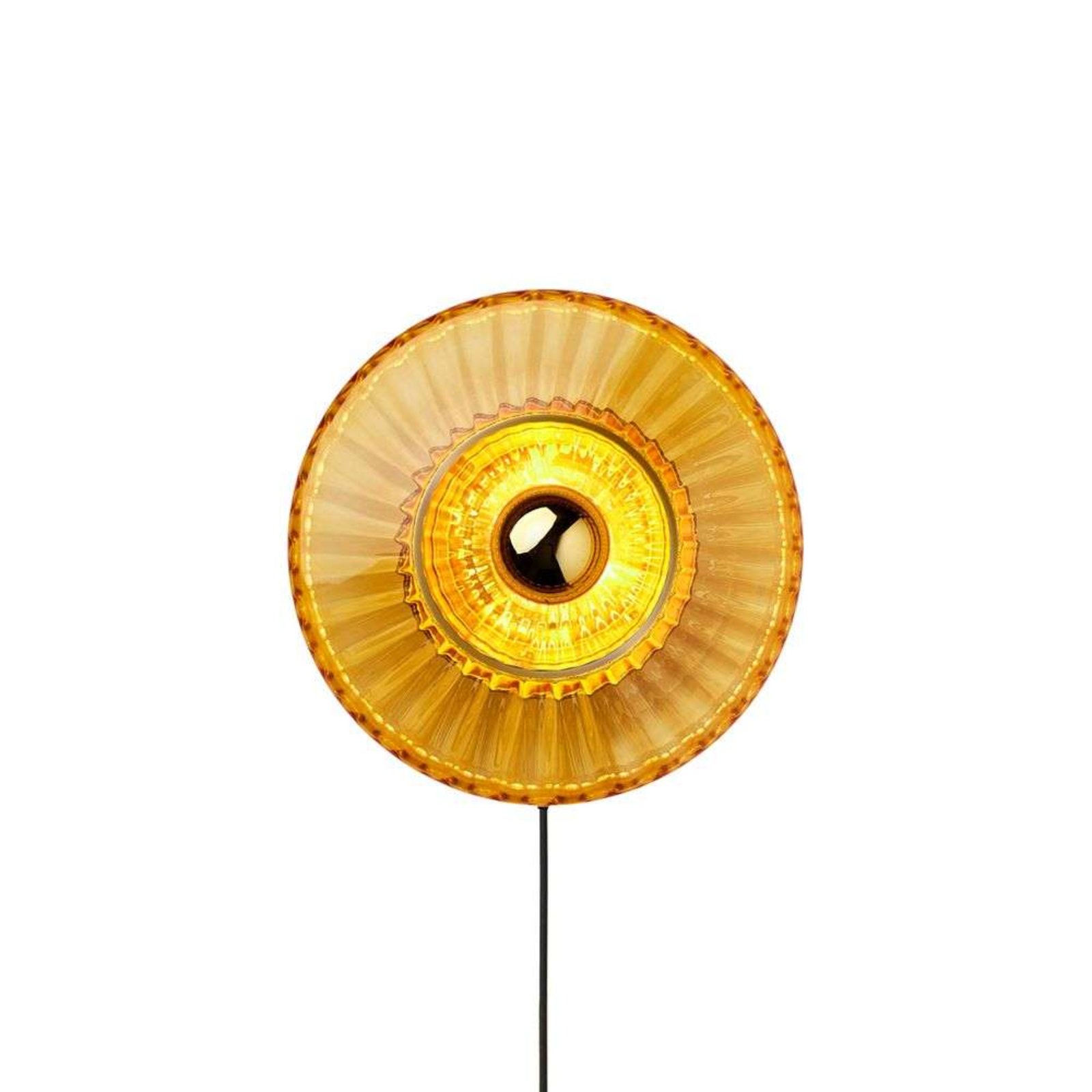 New Wave Optic Wall Lamp XL Amber - Design By Us