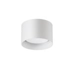 Ideal Lux downlight Spike Redondo, blanco, aluminio, Ø 10 cm