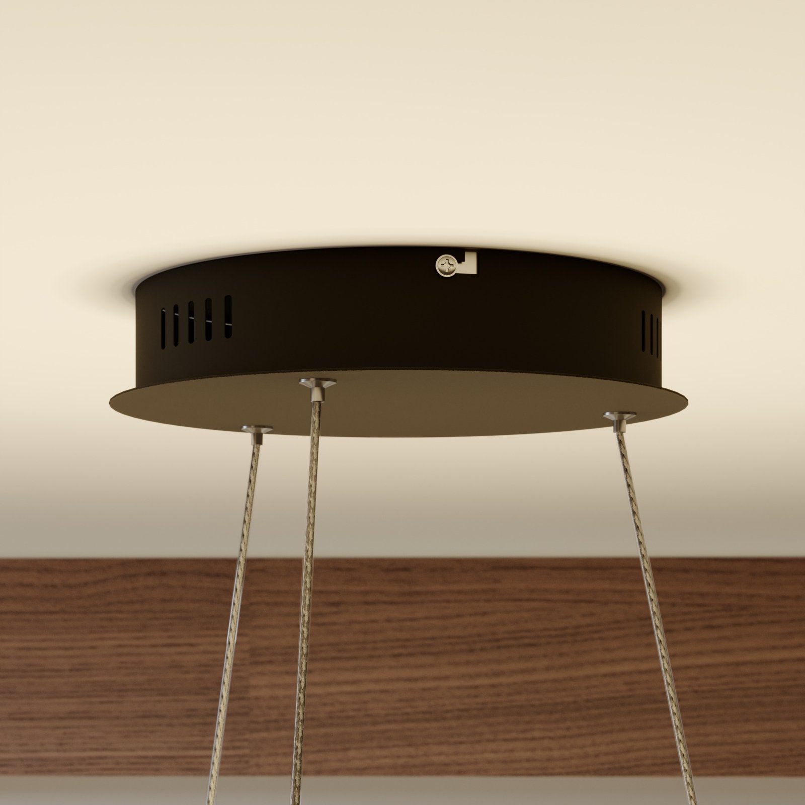Olada LED Pendant Black - Lindby