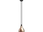 322 L Lustră Pendul Round Copper/White - Lampe Gras