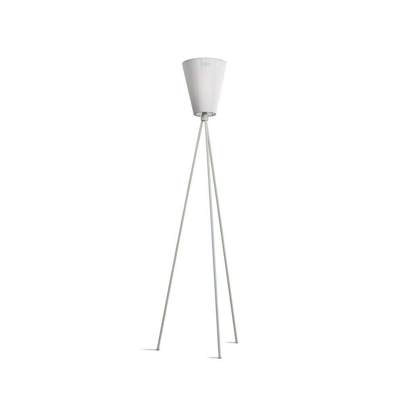 Oslo Wood Lampadar Light Grey/White - Northern