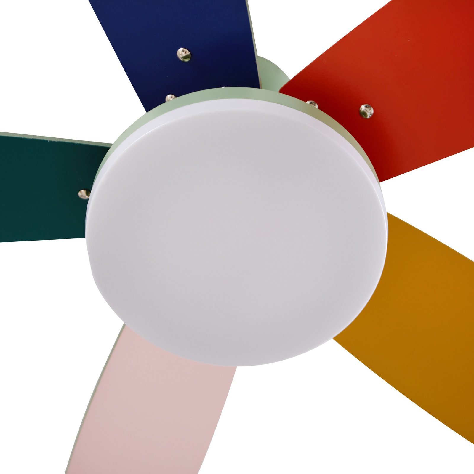 Lindby Ventilateur de plafond LED Jonte, bois, DC, silencieux, Ø 106 cm