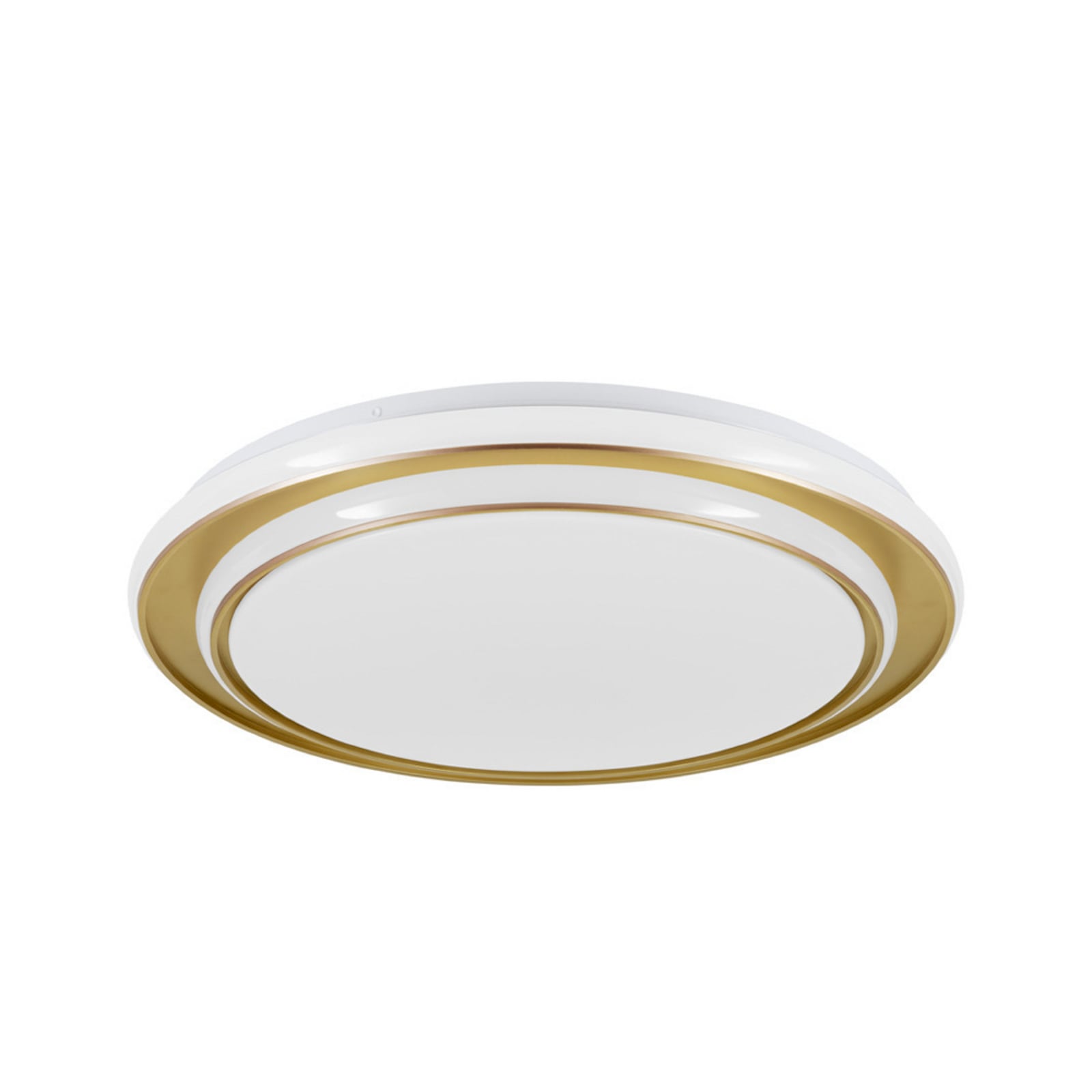 EGLO LED plafondlamp MOSCHETTA, goudkleurig, Ø 49 cm, CCT