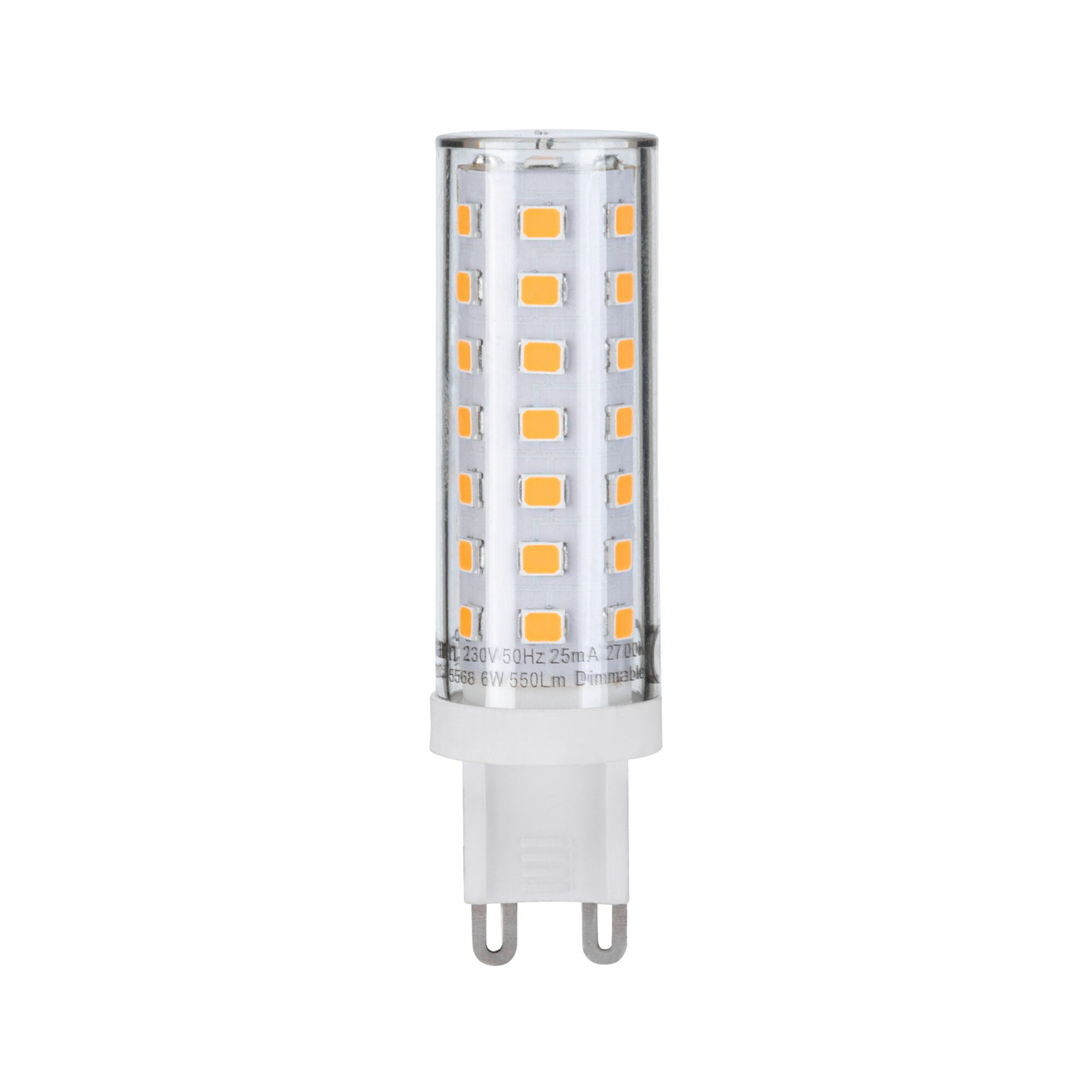 Paulmann G9 LED-Stiftsockellampe 6W 2.700K dimmbar
