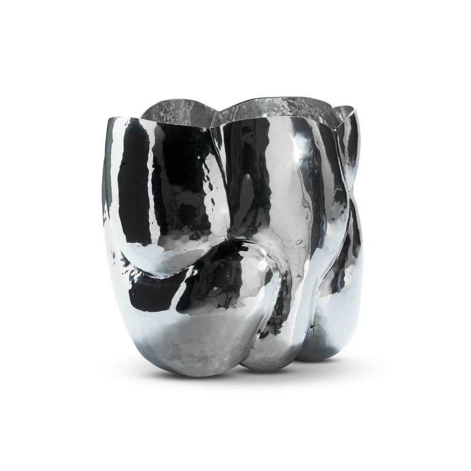 Cloud Vessel Pflanzentopf Short Silver - Tom Dixon