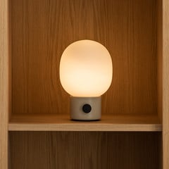 Nabíjecí stolní lampa Audo JWDA, alabastr