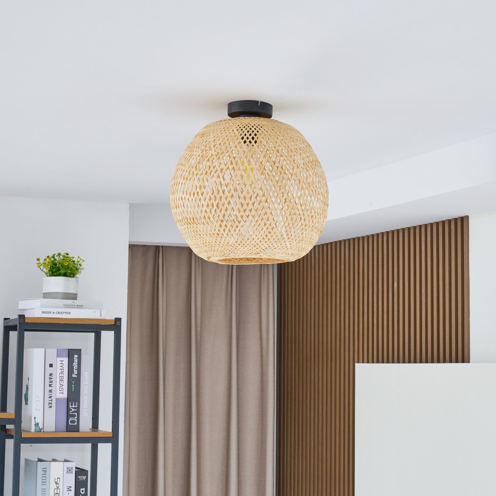 Dabila Deckenleuchte Bamboo - Lindby