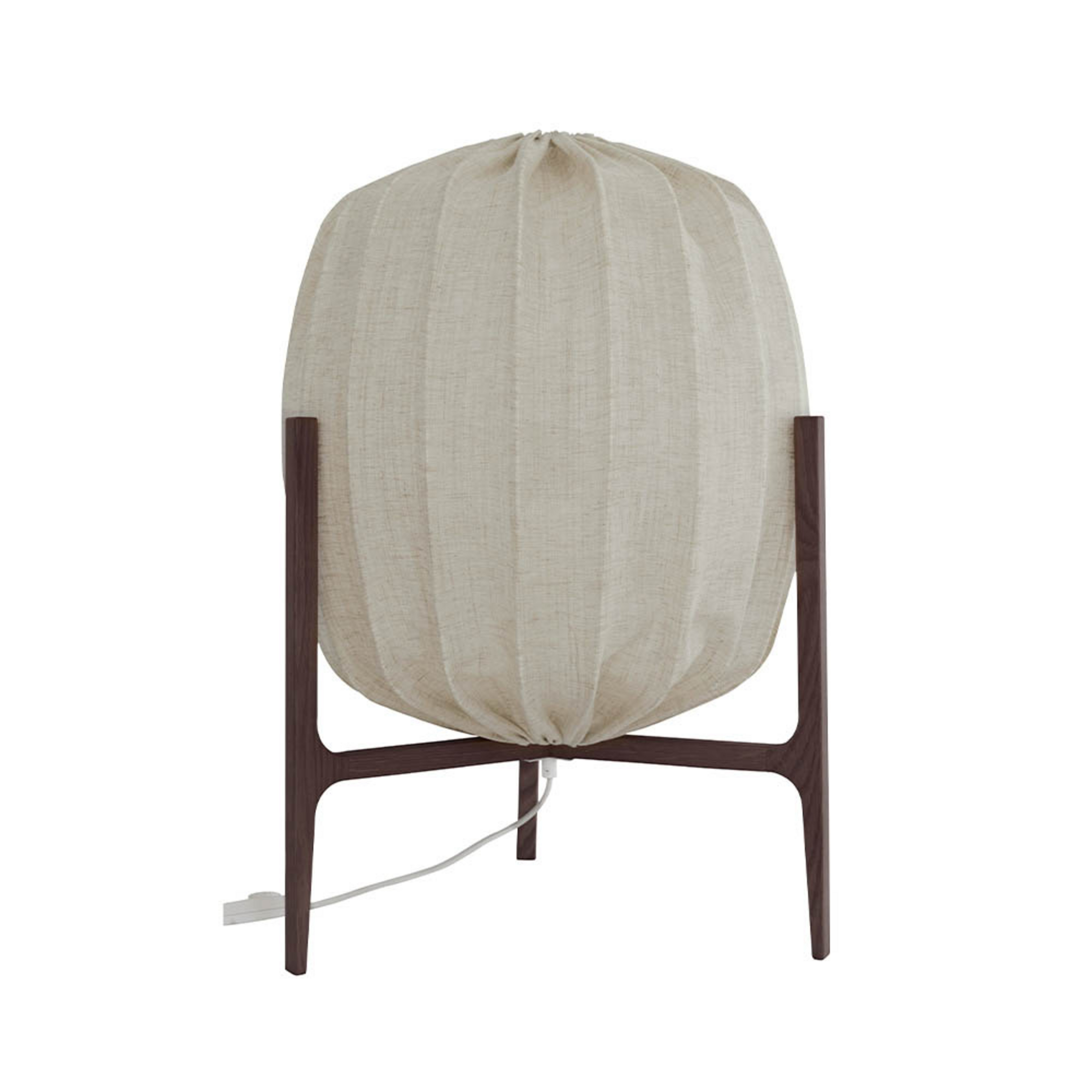Prisma Floor Lamp, dimmable, Darkness, Ash/Natural - Watt & Veke