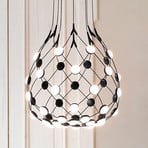 MESH Pendelleuchte schwarz 50 cm - Luceplan