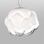 Wolkvormige LED hanglamp Cloudy, 40 cm