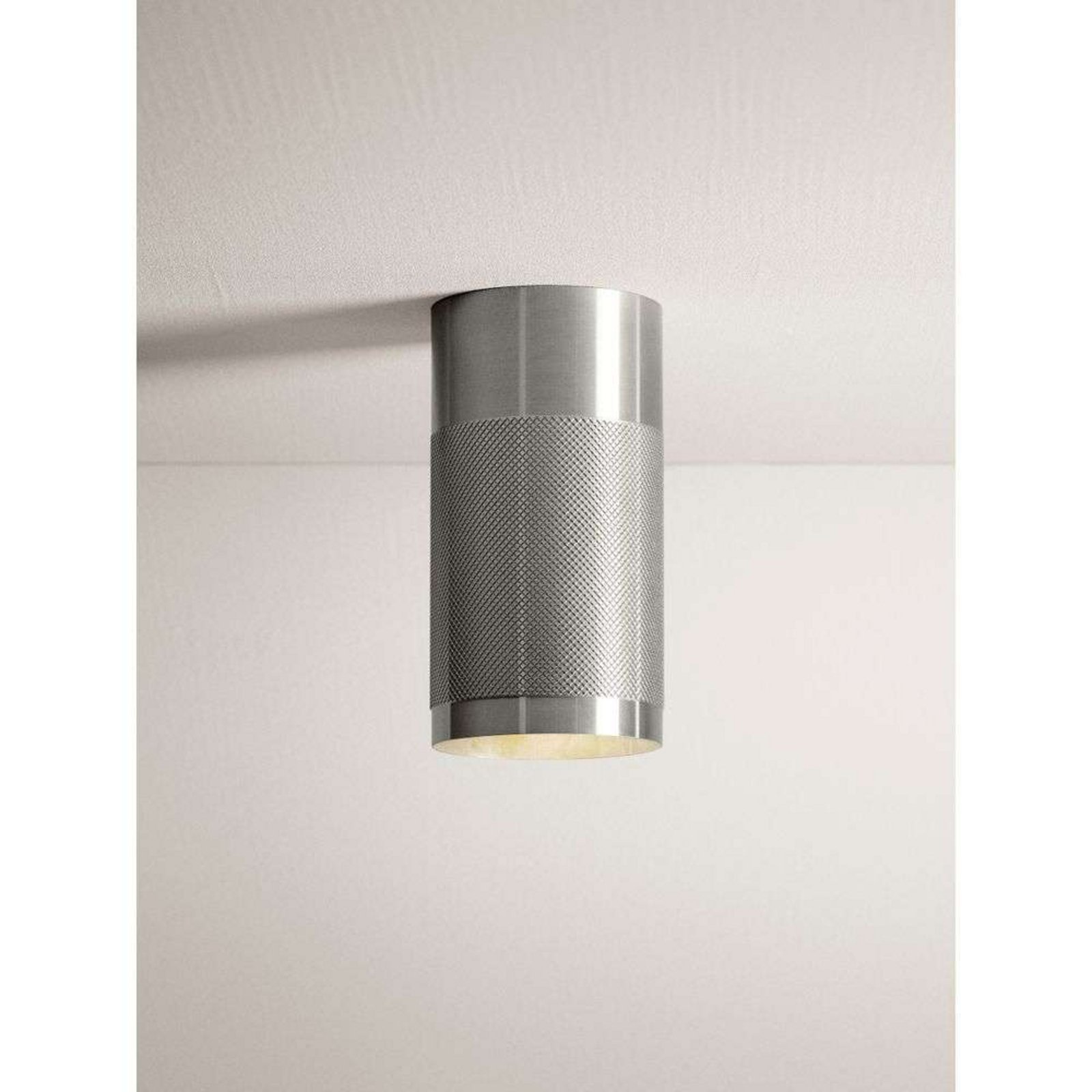 Patrone Surface Ceiling Lamp Nickel-Plated Brass - Thorup Copenhagen