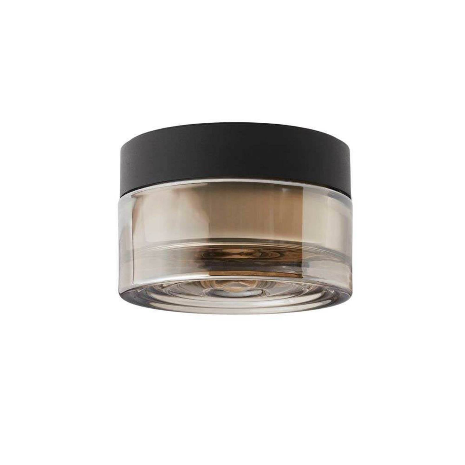 LOOM DESIGN LED-Deckenleuchte Otto Wave, grau, IP65 günstig online kaufen