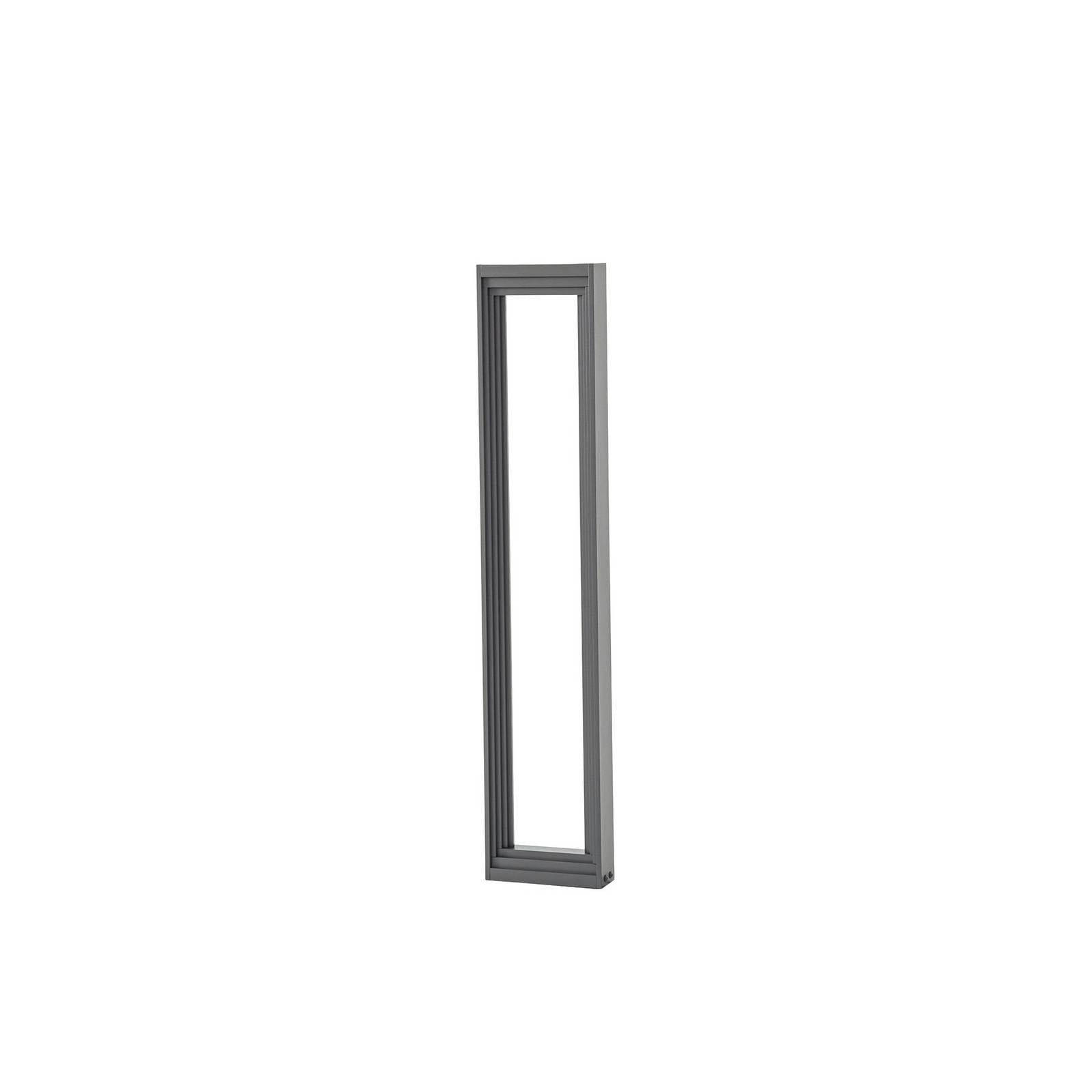 Lucande LED-Wegeleuchte Ashkan, Höhe 80 cm, anthrazit, IP65