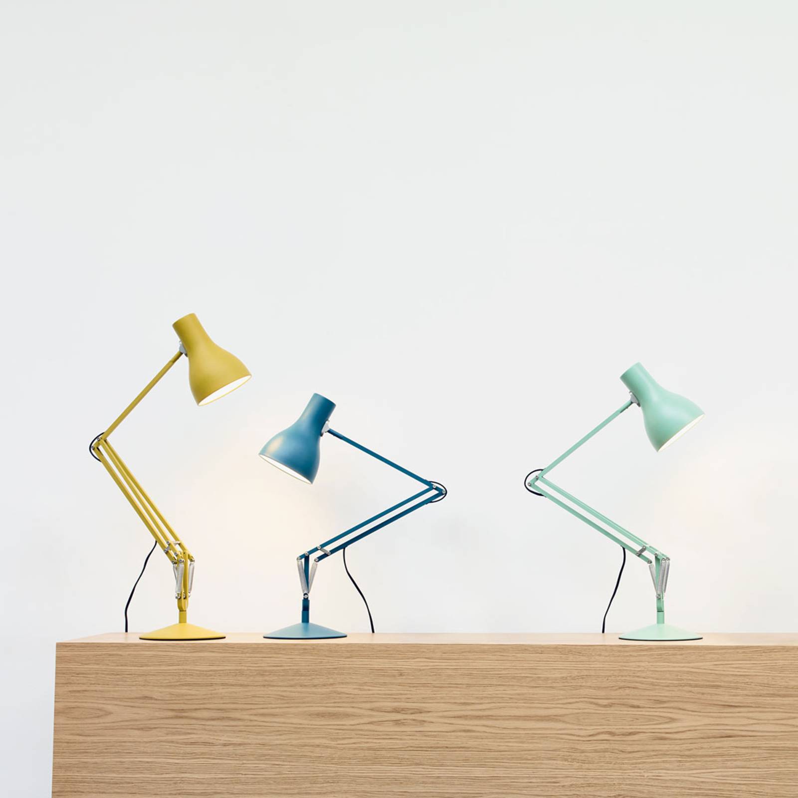 Anglepoise Type 75 stołowa Margaret Howell żółty