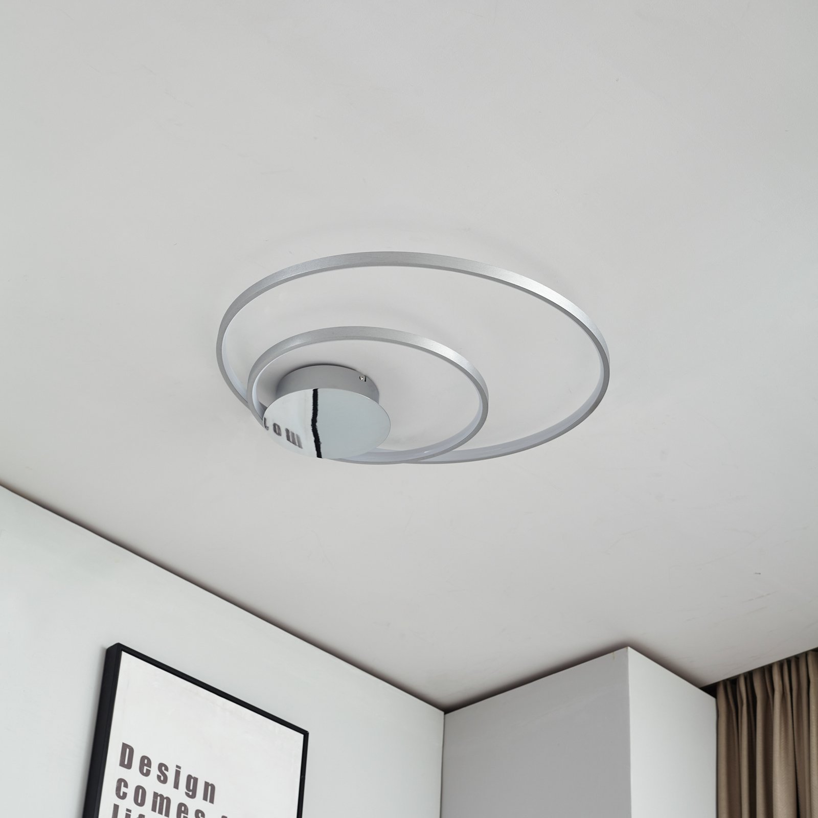Nerwin Ceiling Lamp Alu - Lindby