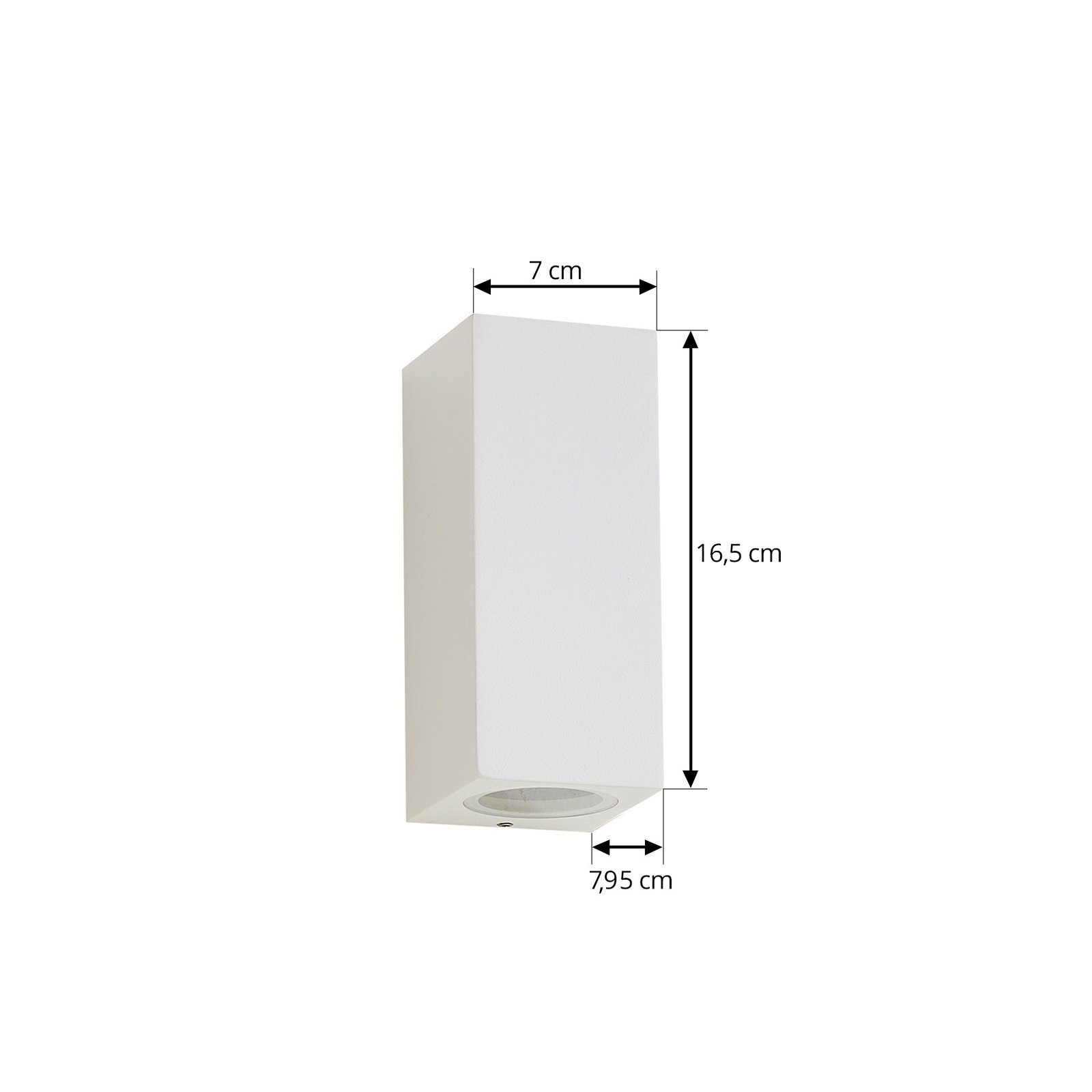Xava En el exterior Aplique de Pared Up/Down Blanco - Lucande