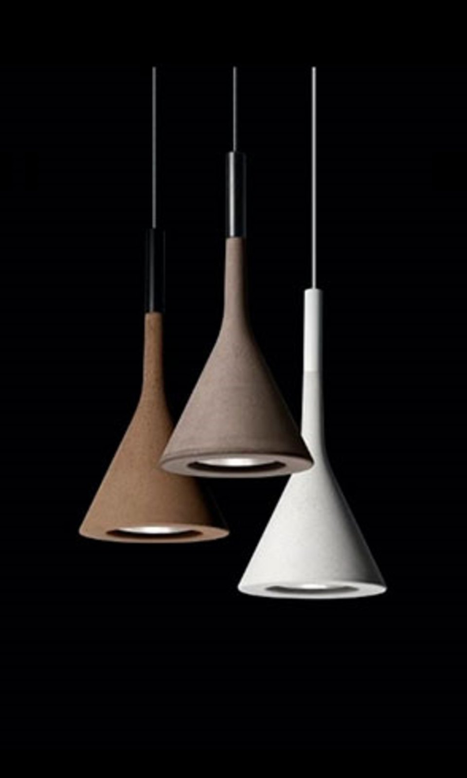 Aplomb Lustră Pendul GU10 Grey 3,1m - Foscarini