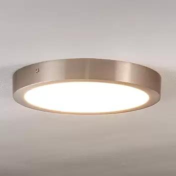 Aius brushed deals white ceiling light