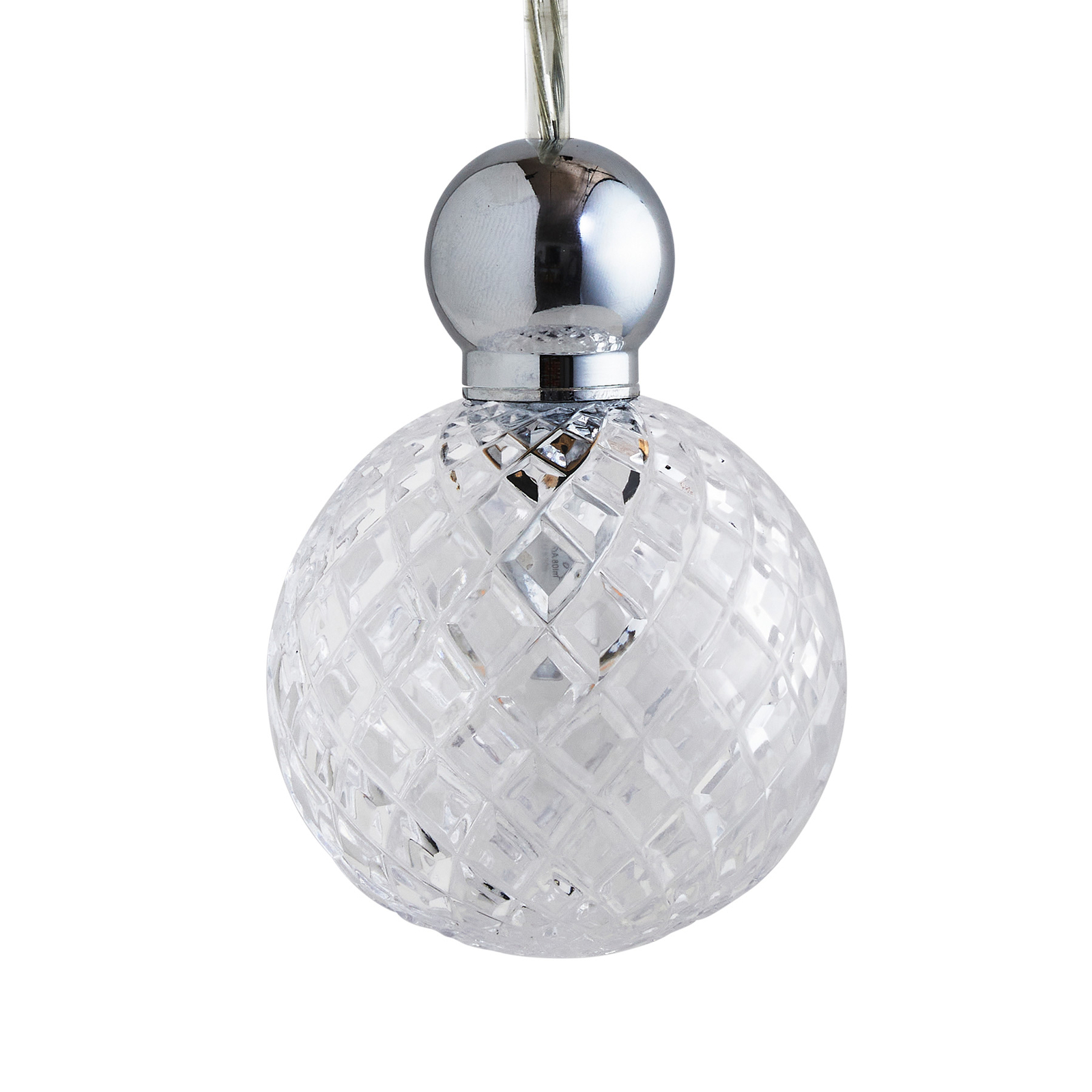 EBB & FLOW Uva M/L Ball silver clear small check