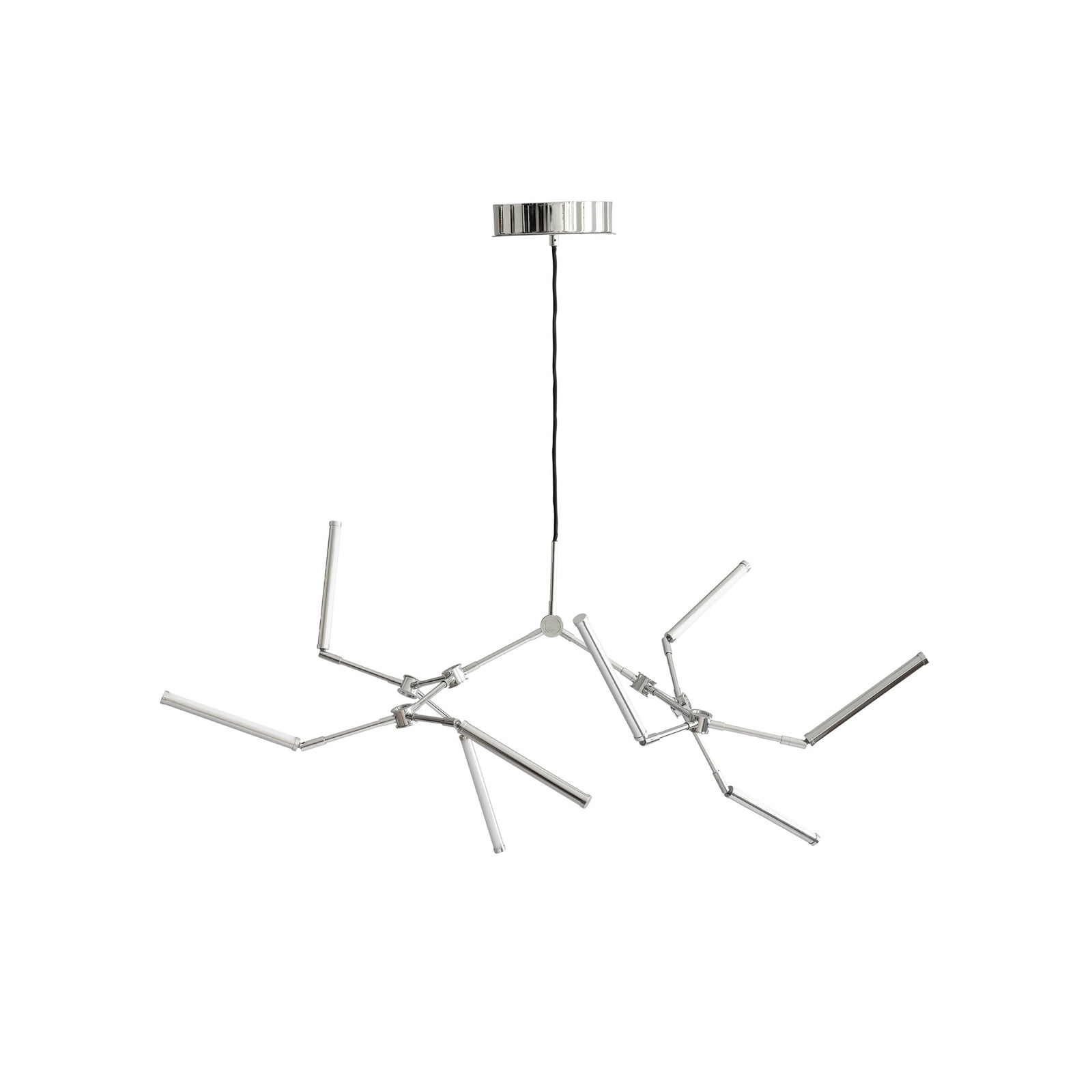 LED luster, krom, 124 cm, 8 svjetala - 101 Copenhagen