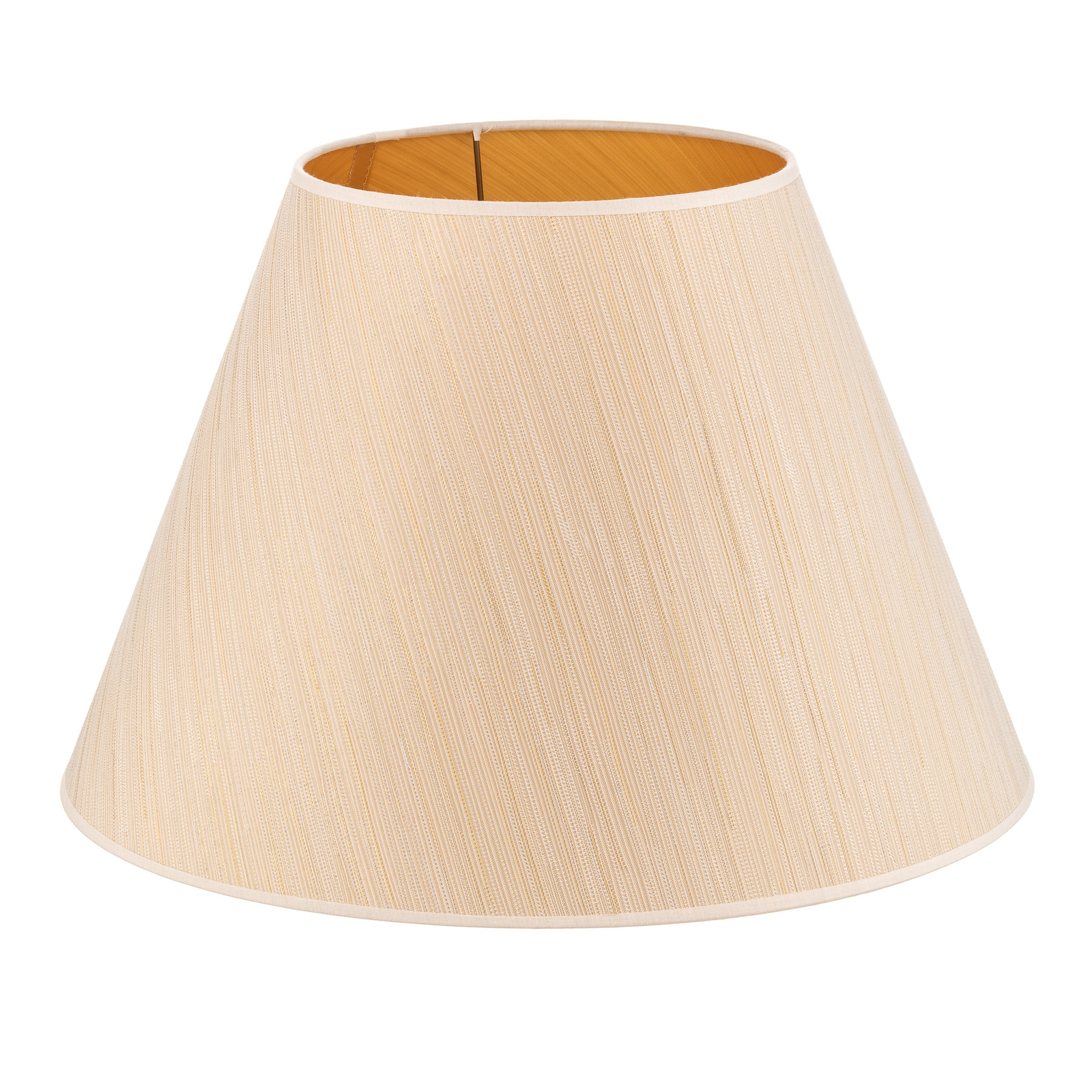 Sofia lampshade height 31 cm, white/gold streaks