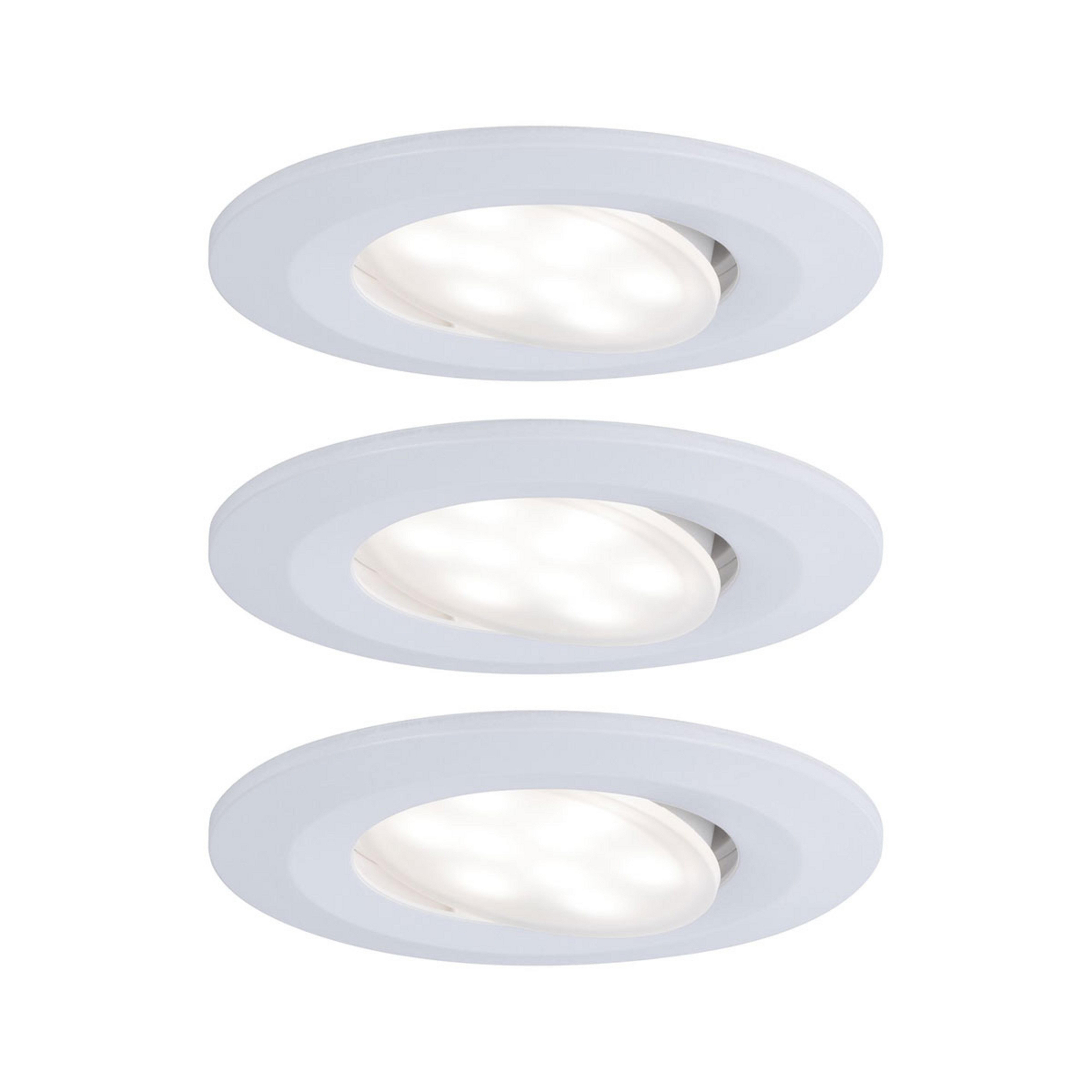 Paulmann Calla pivotant dim Ø9cm 840 x3 blanc