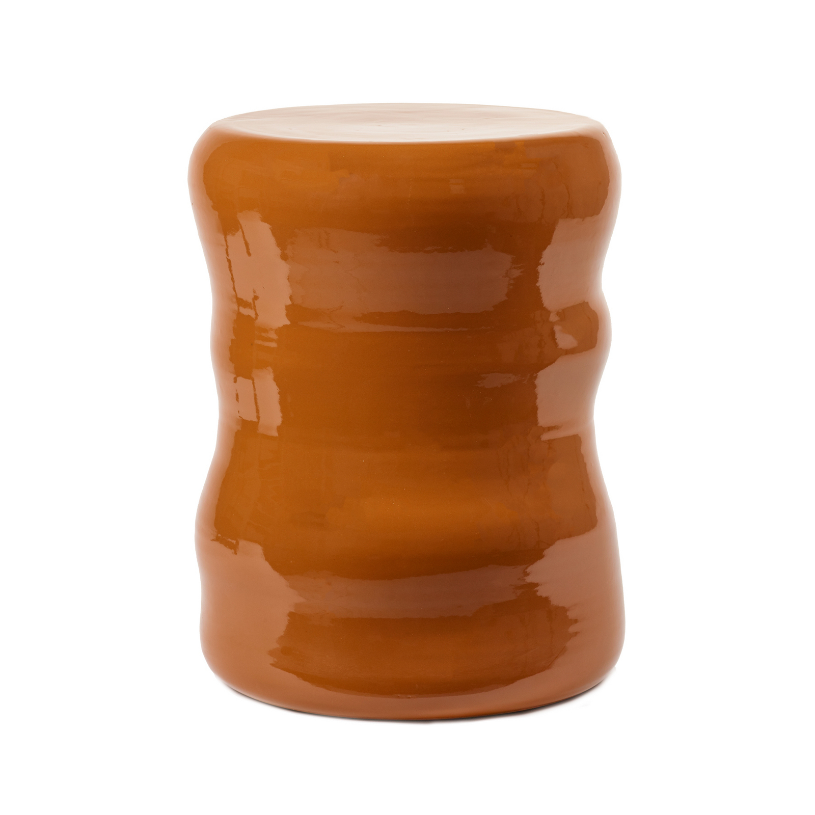 ORGANIC STOOL RUST PAWN Sidebord/skammel, rustbrun, højde 43 cm – Serax