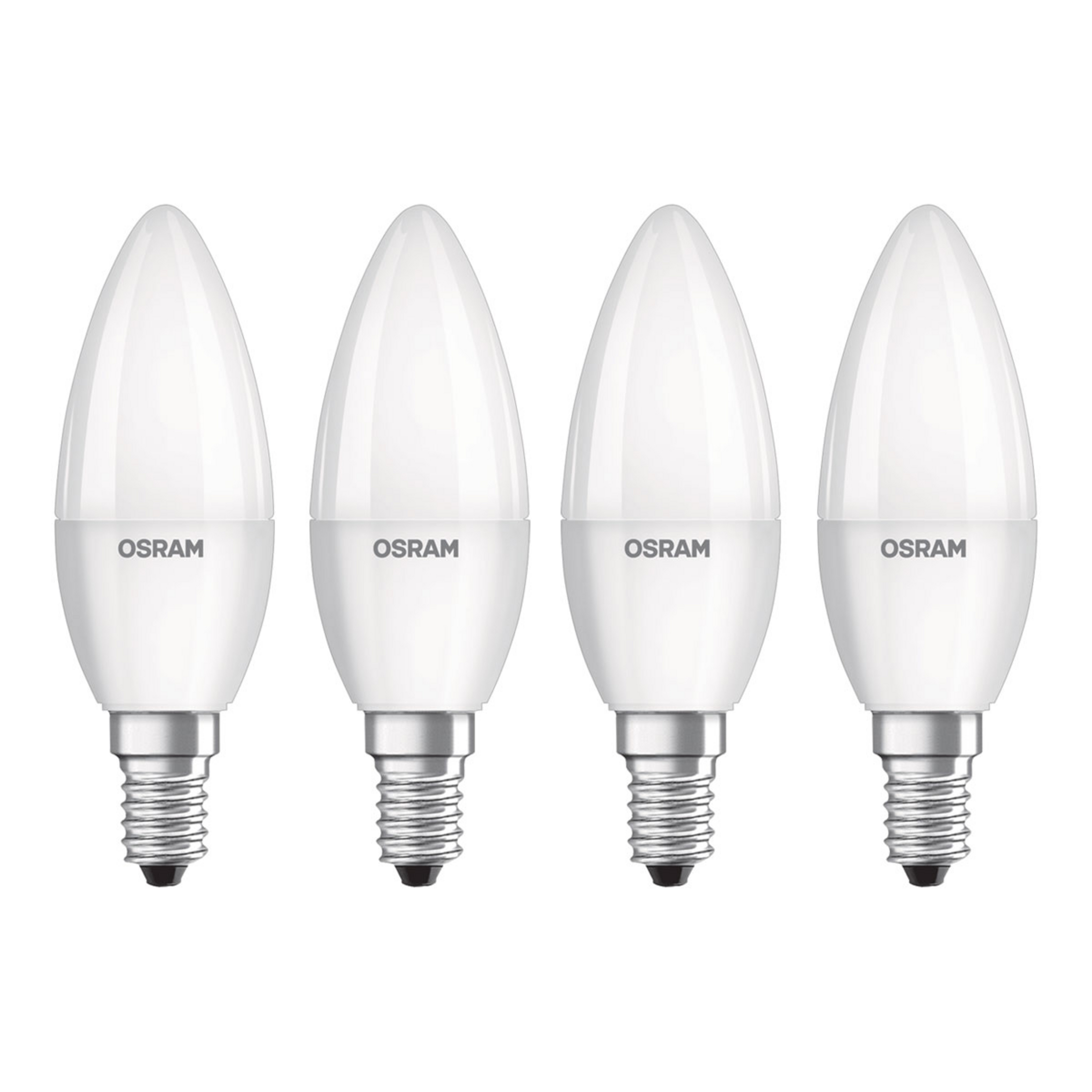 OSRAM bougie LED E14 Base Retro 4,9 W x4 2 700 K