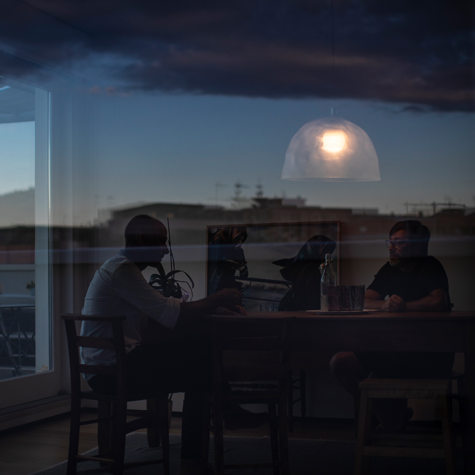 Bump Závěsné Světlo Transparent Frost - Foscarini