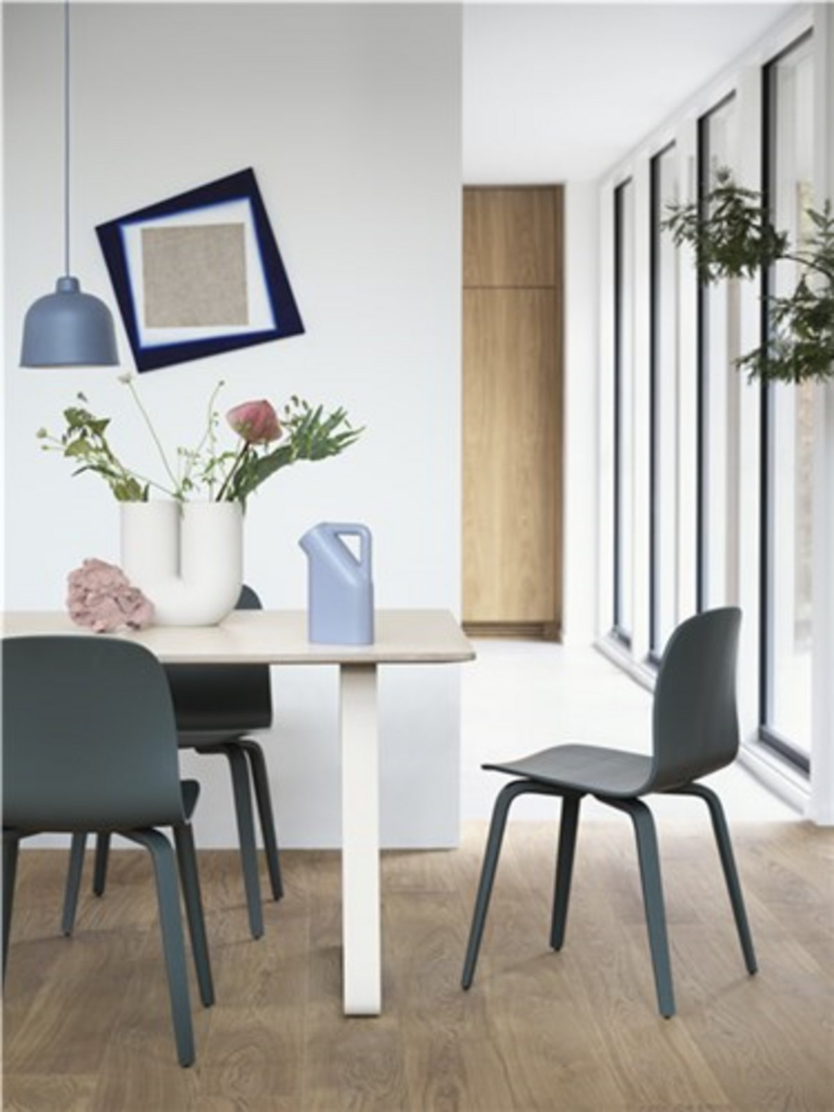 Grain Lustră Pendul Blue-Grey - Muuto