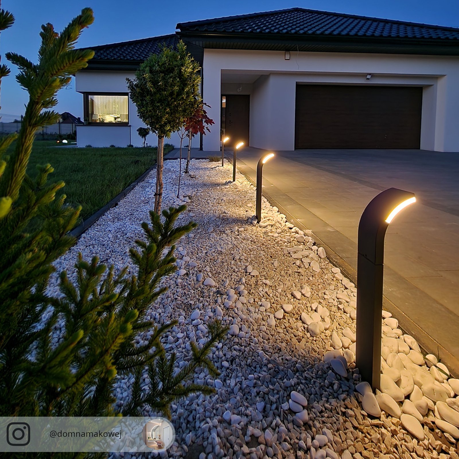 Timm Outdoor Garden Lamp H60 Graphite - Lucande