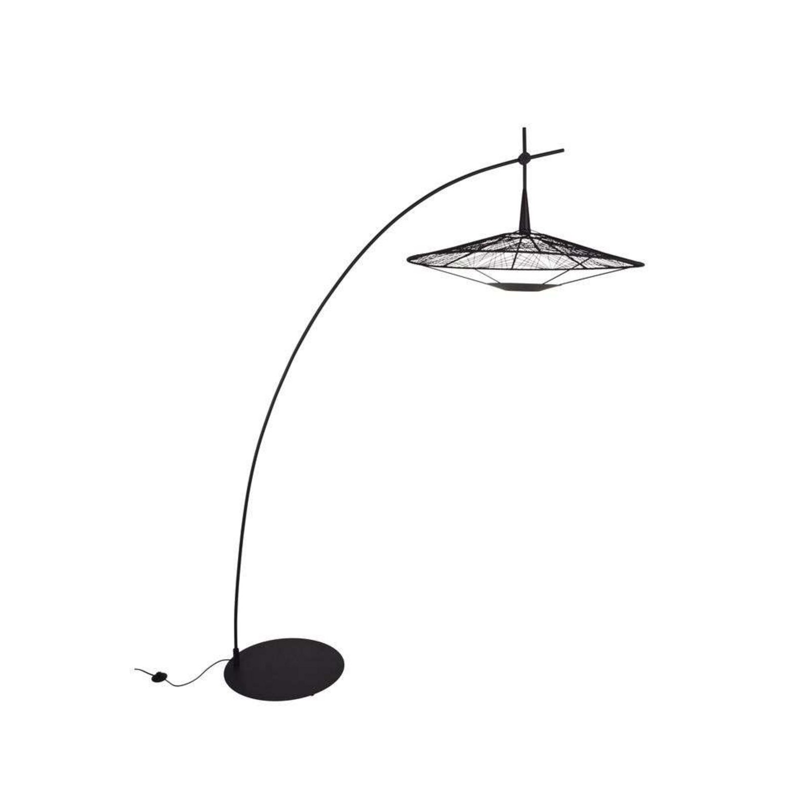 Carpa Floor Lamp Black - Forestier