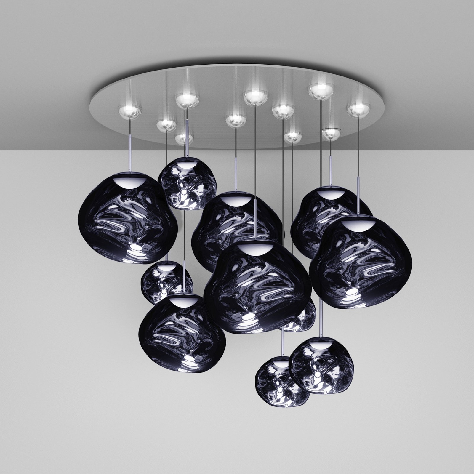 Tom Dixon Melt Mega Pendellampe 11-flg.