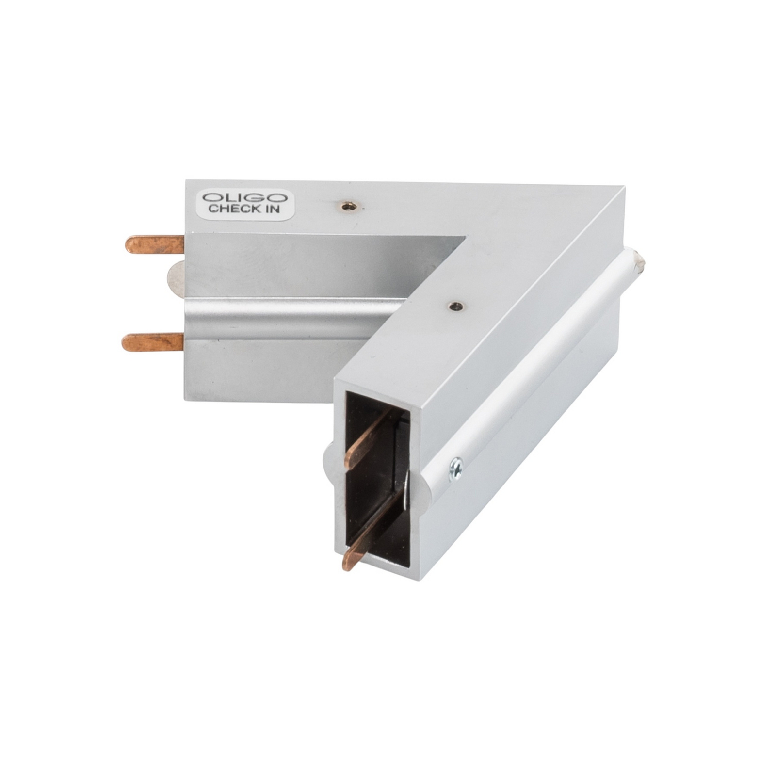 Raccord en V pour lampes sur rail Check In