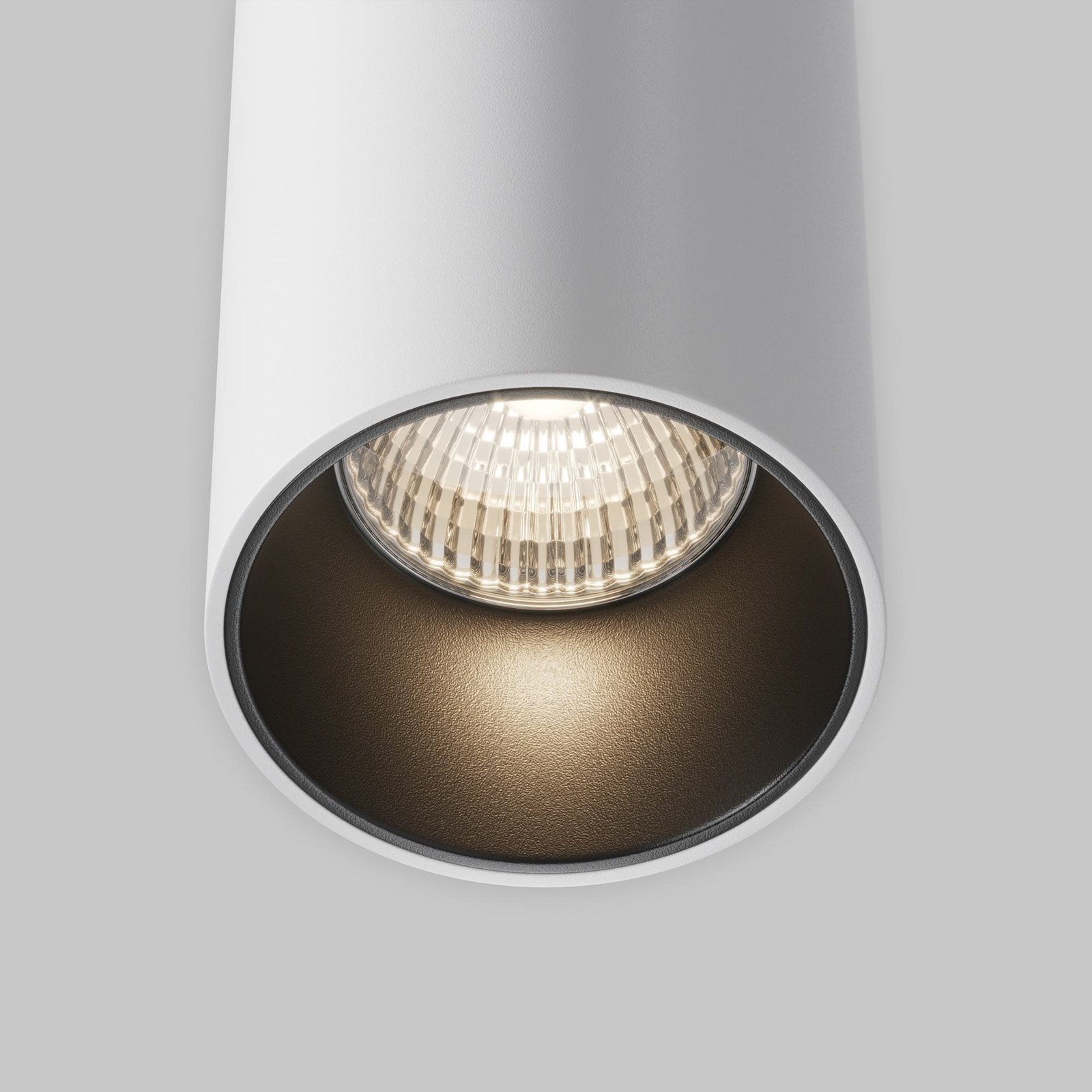 Maytoni LED hanglamp Efir, wit, Ø 7,5 cm, 15 W, 38°