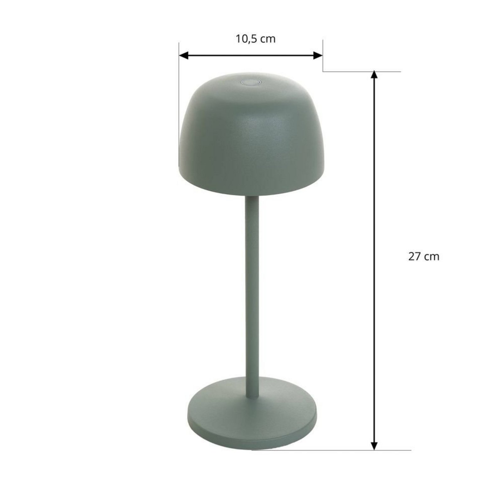 Arietty Prijenosni Stolna lampa Green- Lindby