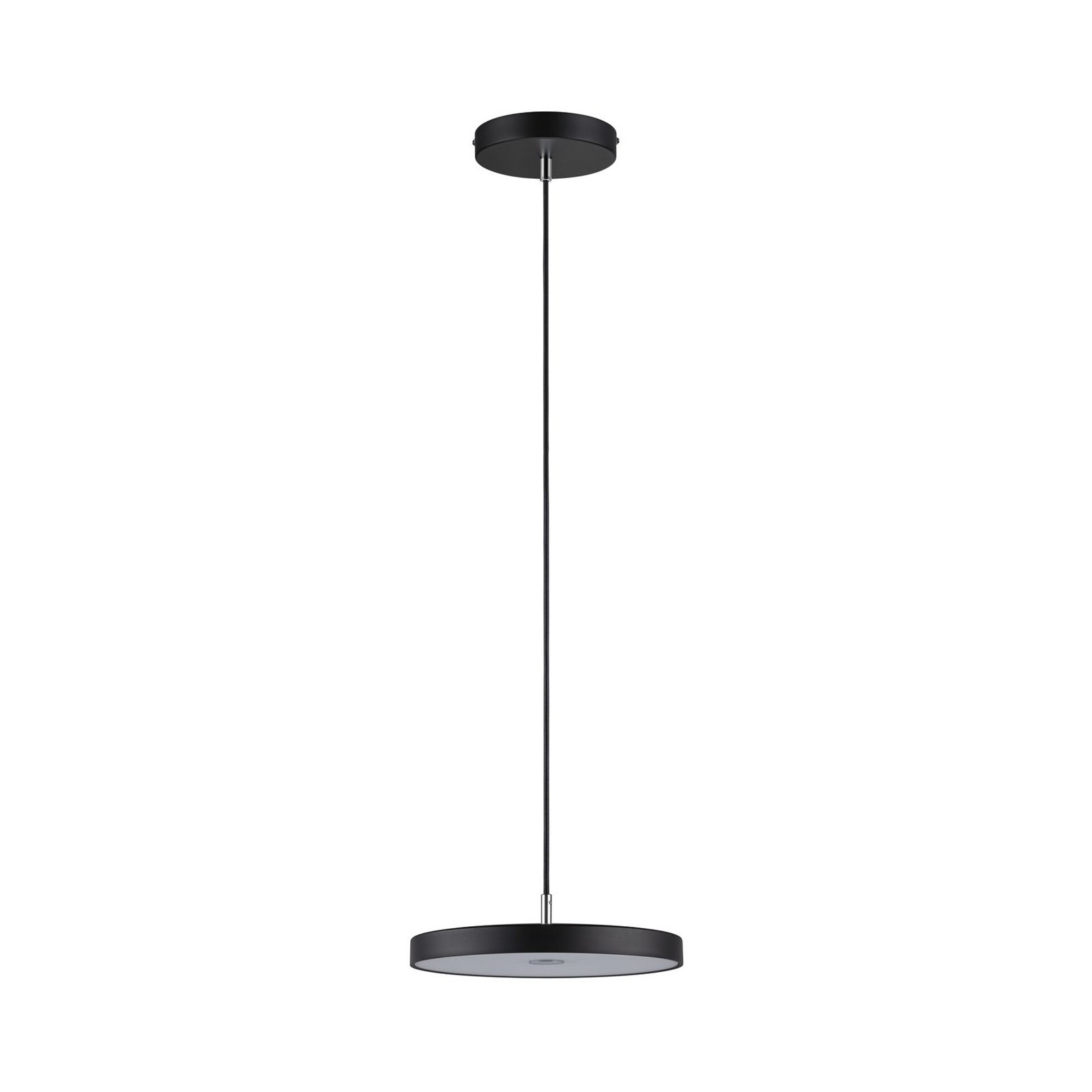 Suspension LED Hildor de Paulmann, noir Ø 31 cm, 3 niveaux à intensité variable