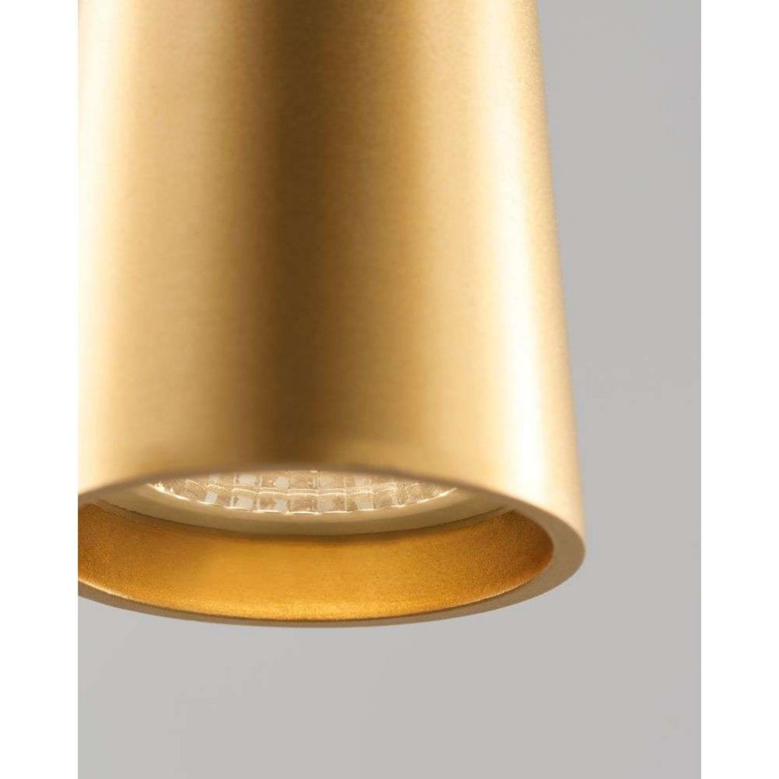 Drop S1 Pendelleuchte 2700K Brass LIGHT-POINT - Wohnzimmer - Aluminium