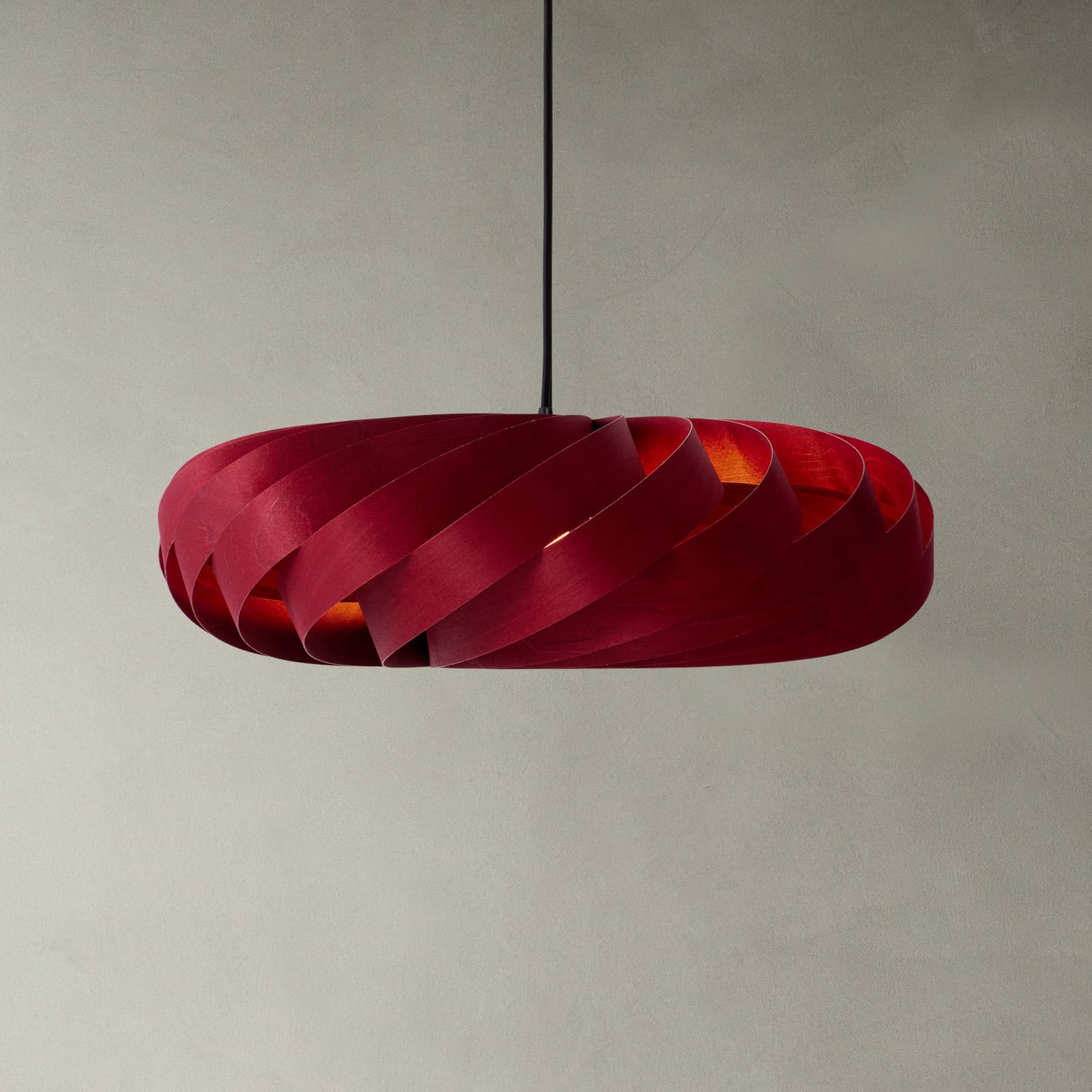 TR5 Taklampa &Oslash;60 Birch Red Tom Rossau - Vardagsrum - Tr&auml;