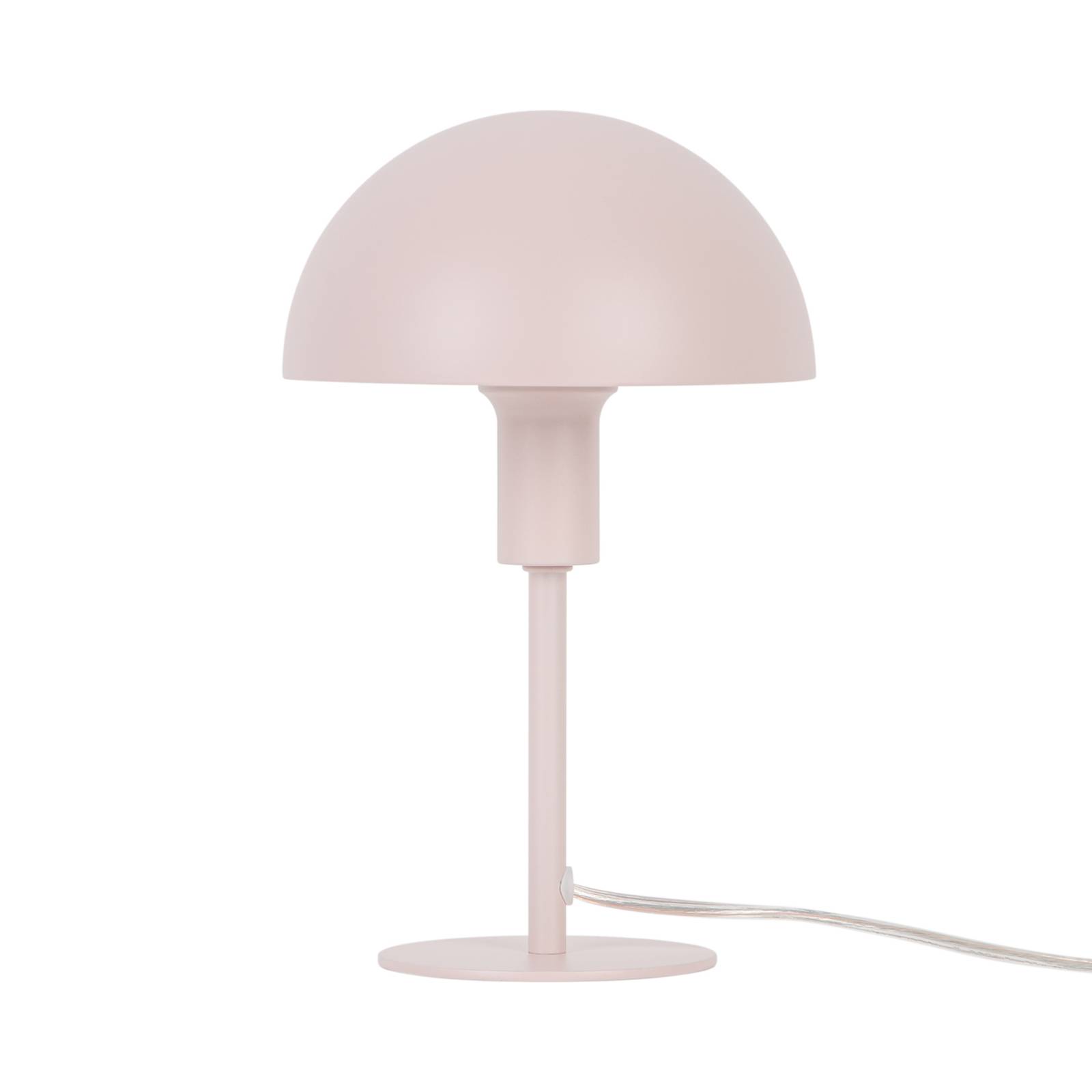 Nordlux Stolní lampa Ellen mini z kovu, růžová