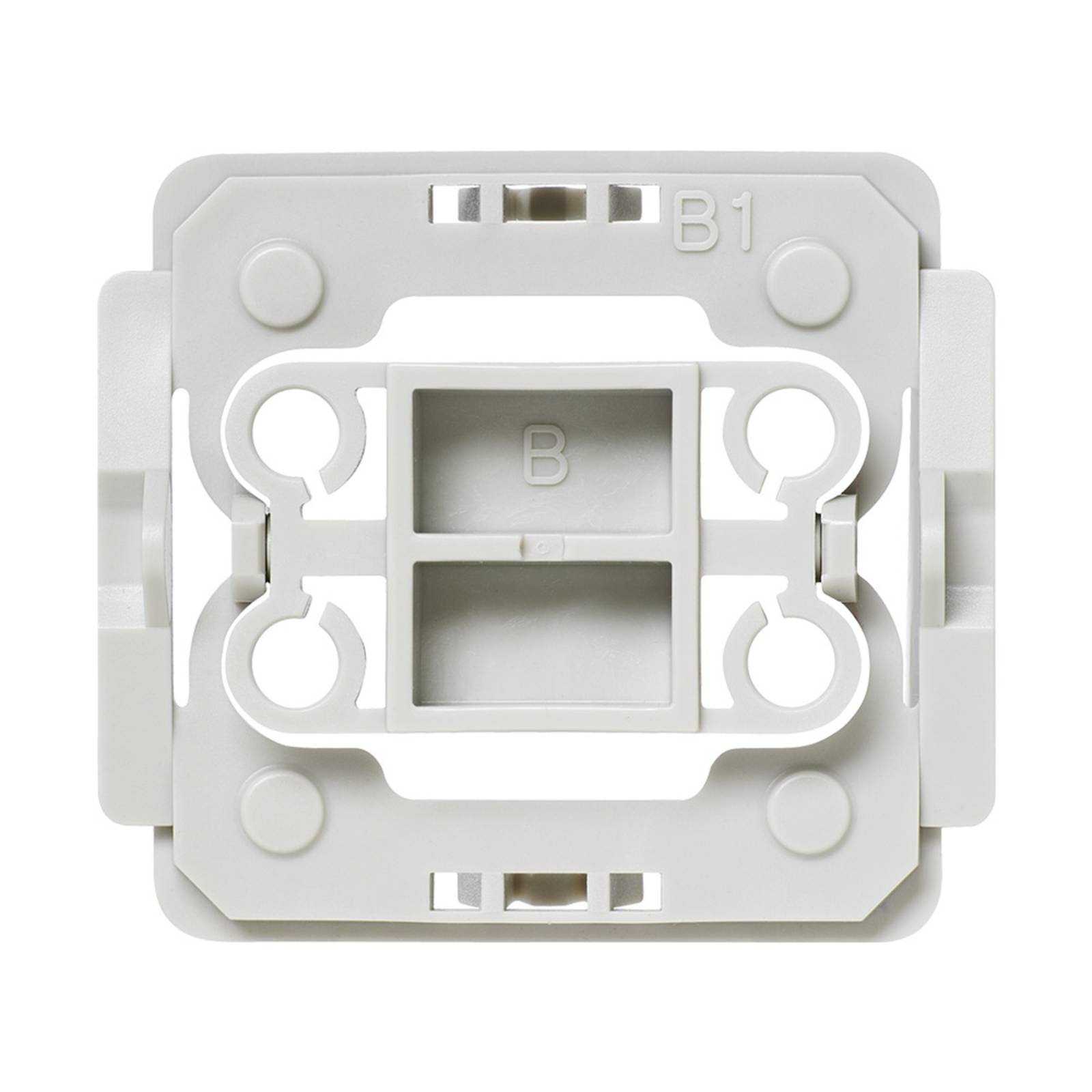 Homematic IP adapter for Berker switches B1 1x, W: 5.6 cm, H: 5.2 cm