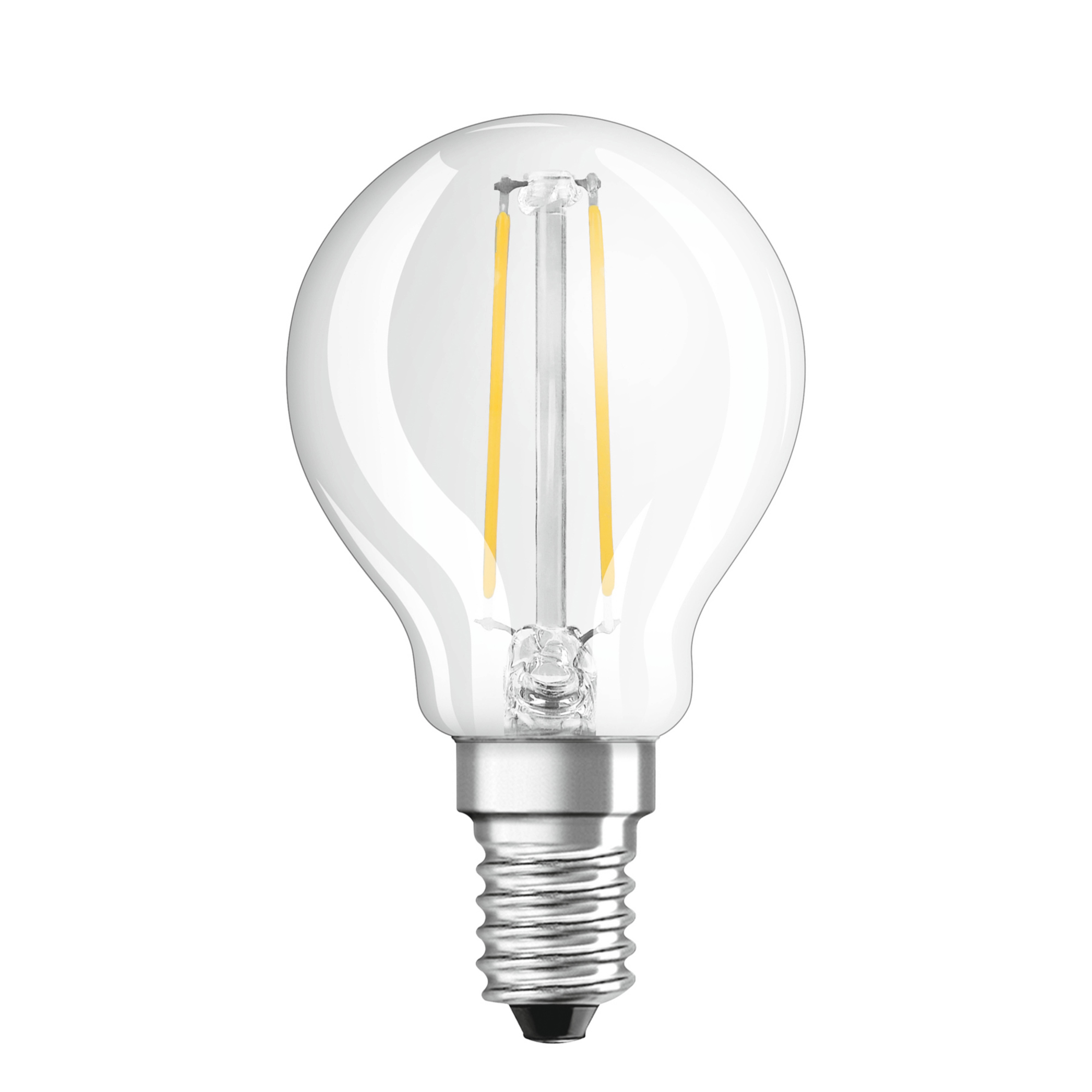 OSRAM LED-dråpepære E14 1,5 W 827 klar