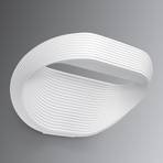 Cini&Nils Sestessa - weiße LED-Wandleuchte, 33 cm