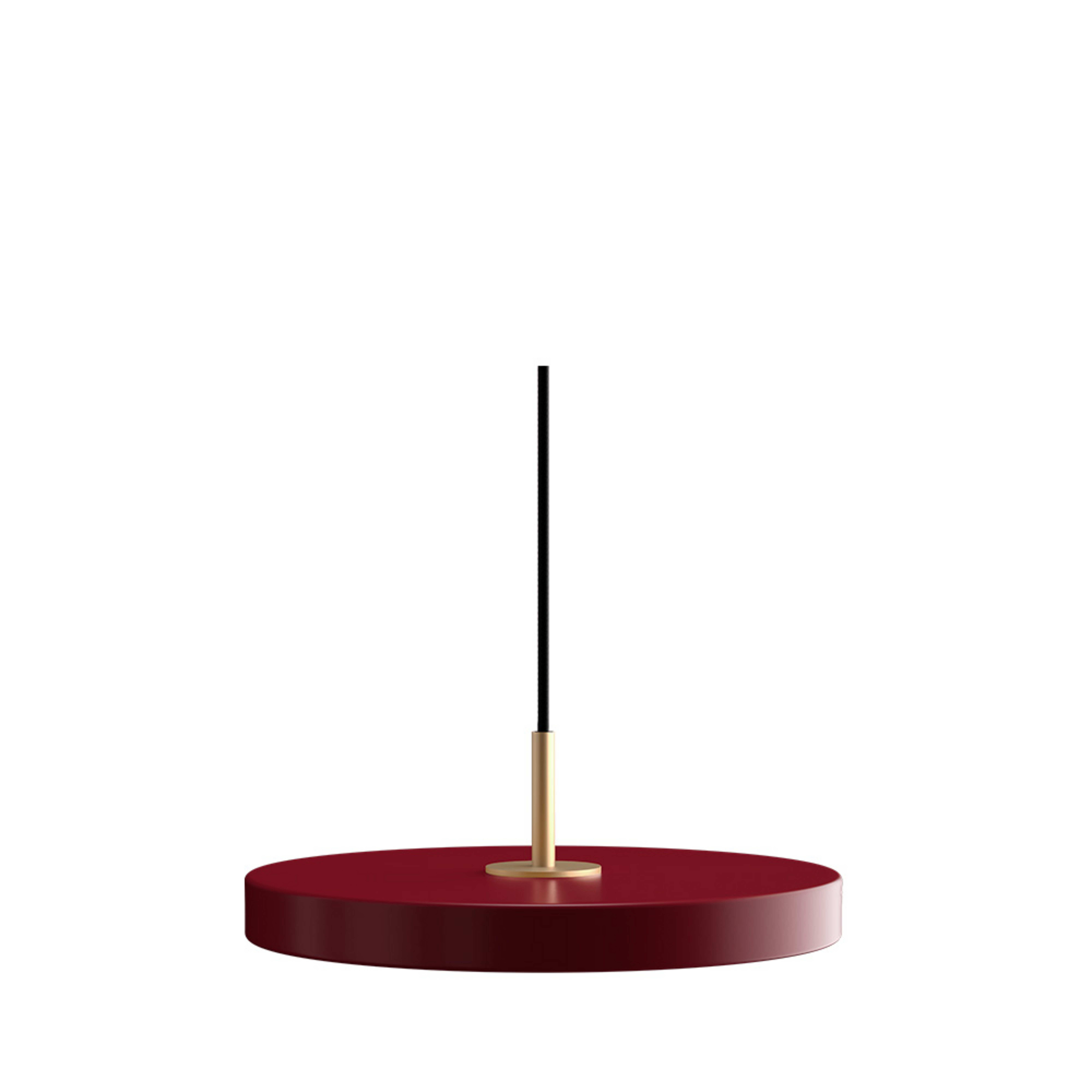 Asteria Plus Pendel Mini Ruby Red/Brass - UMAGE