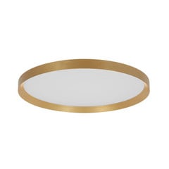 Flady LED mennyezeti lámpa, arany színű, Ø 40 cm direkt/indirekt