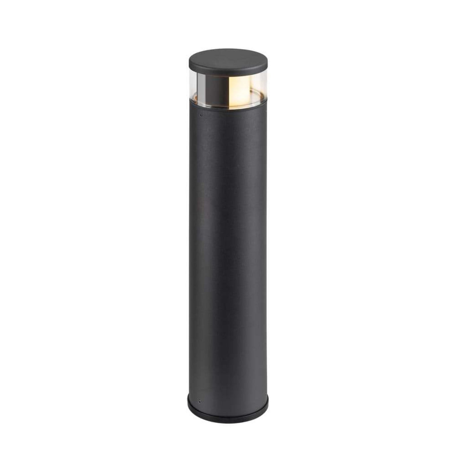 M-Pol Flat pullert, 60 cm, Shader/antracit, DALI SLV - Aluminium