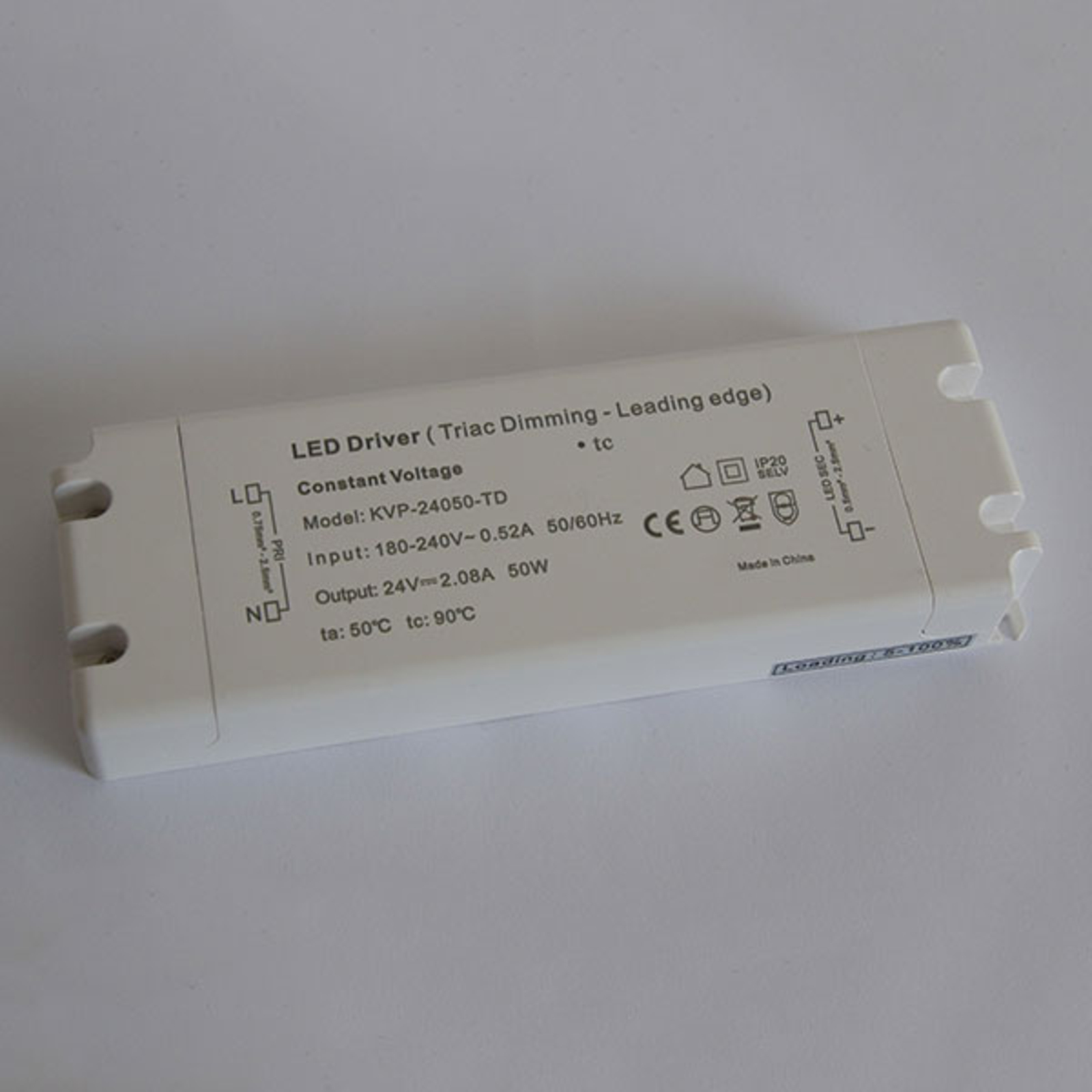 Schaltnetzteil TRIAC dimmbar IP20 LED 50 W