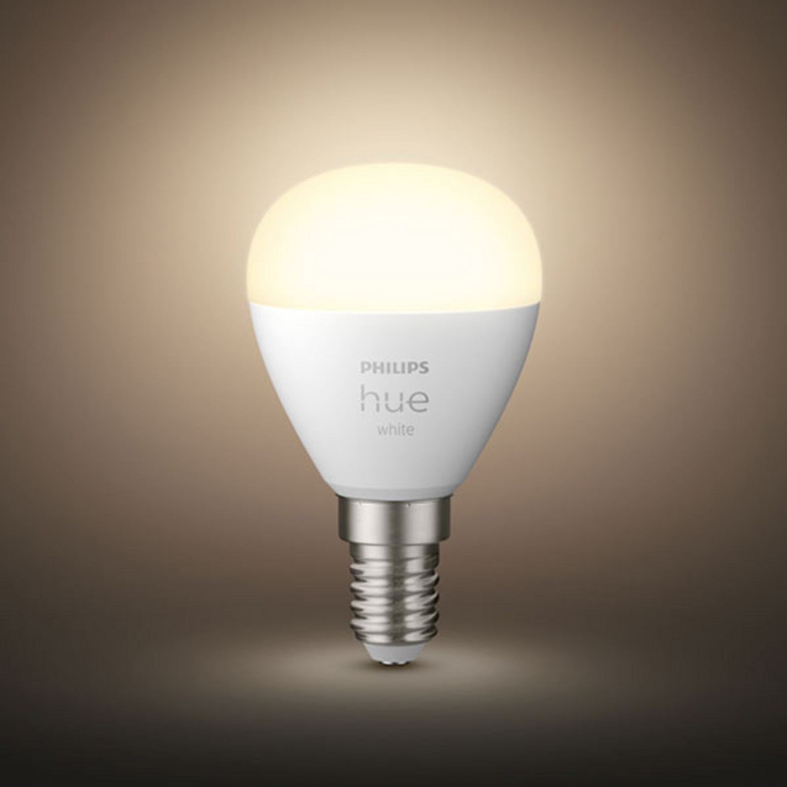Philips Hue White bec LED sferă E14 57W 2700K - alb